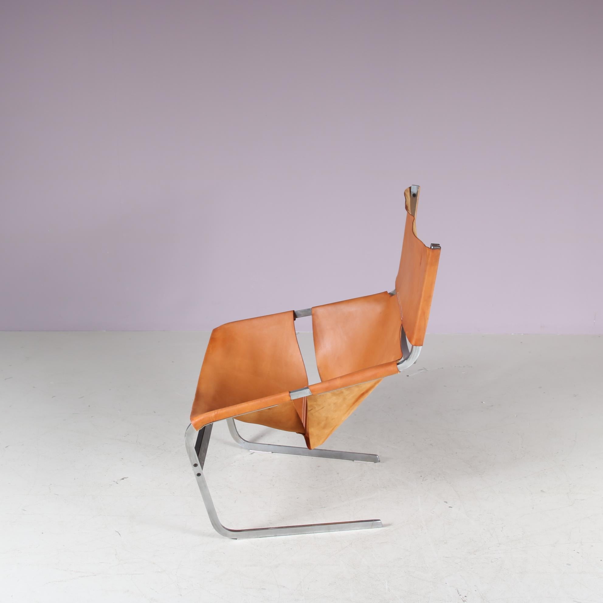 Metal Pierre Paulin “F444” Chair For Artifort, Netherlands 1960