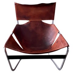 Vintage Pierre Paulin F444 lounge chair Artifort 1963, 1st edition