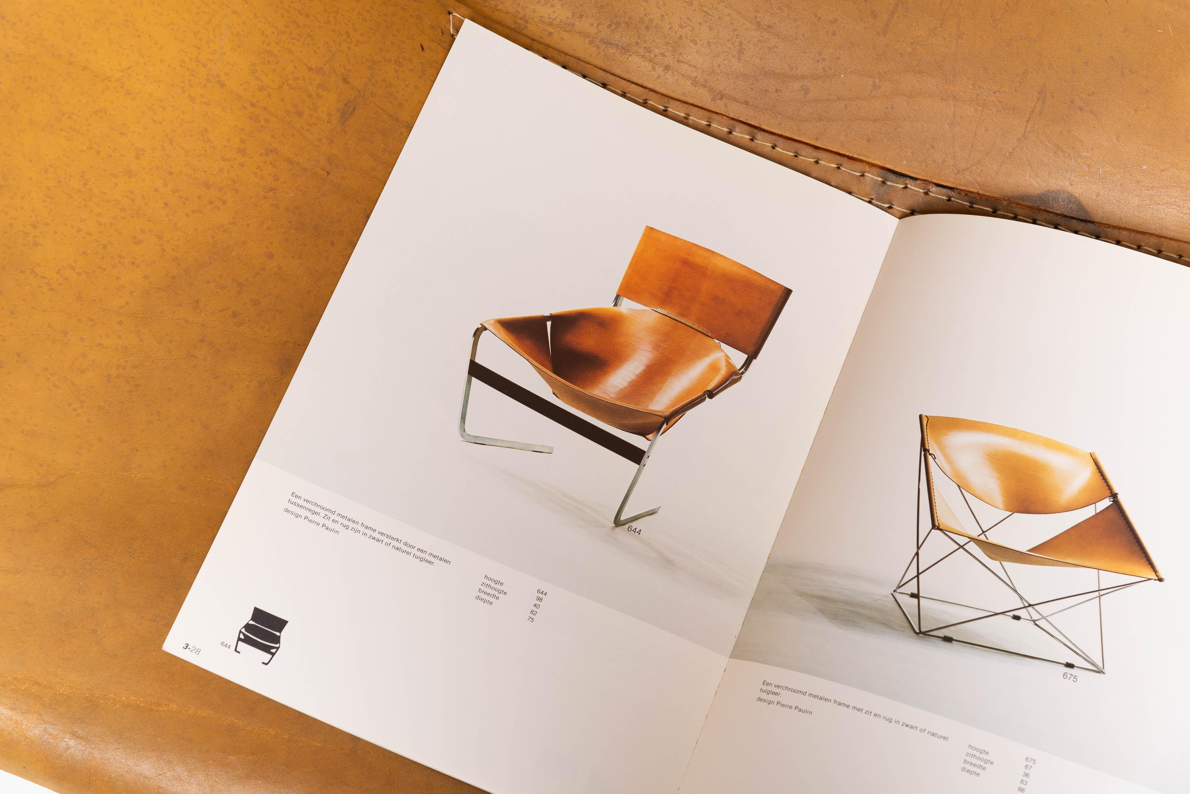 Pierre Paulin F444 lounge chair for Artifort Netherlands 1963 in vendita 9