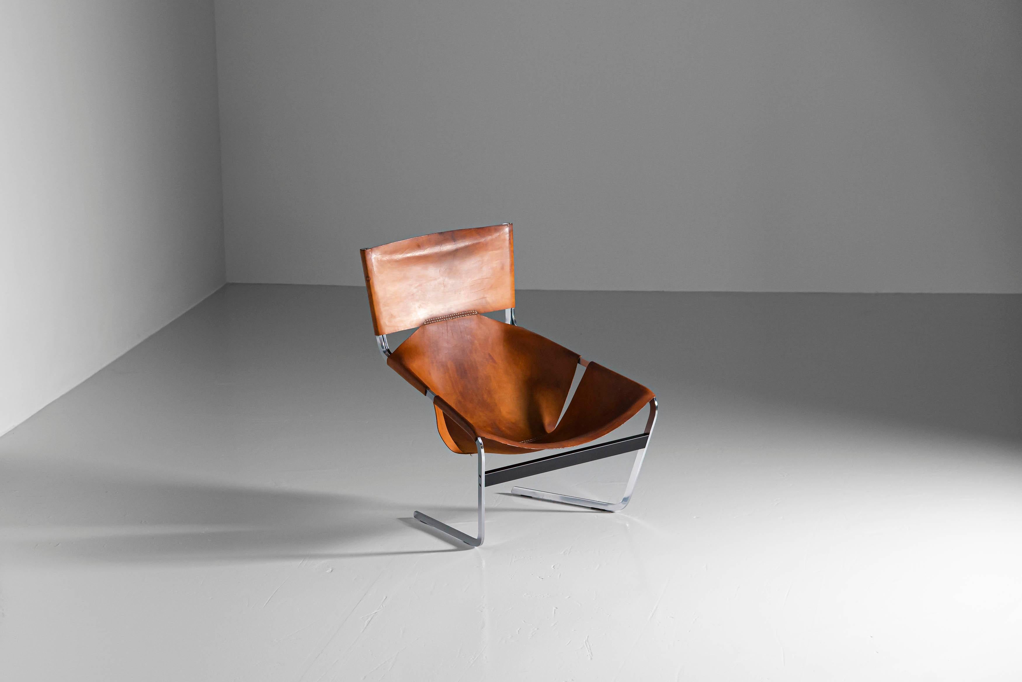 Pierre Paulin F444 Lounge Chair Natural Artifort, 1963 3