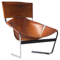 Pierre Paulin F444 Loungesessel mit natürlichem Artifort, 1963