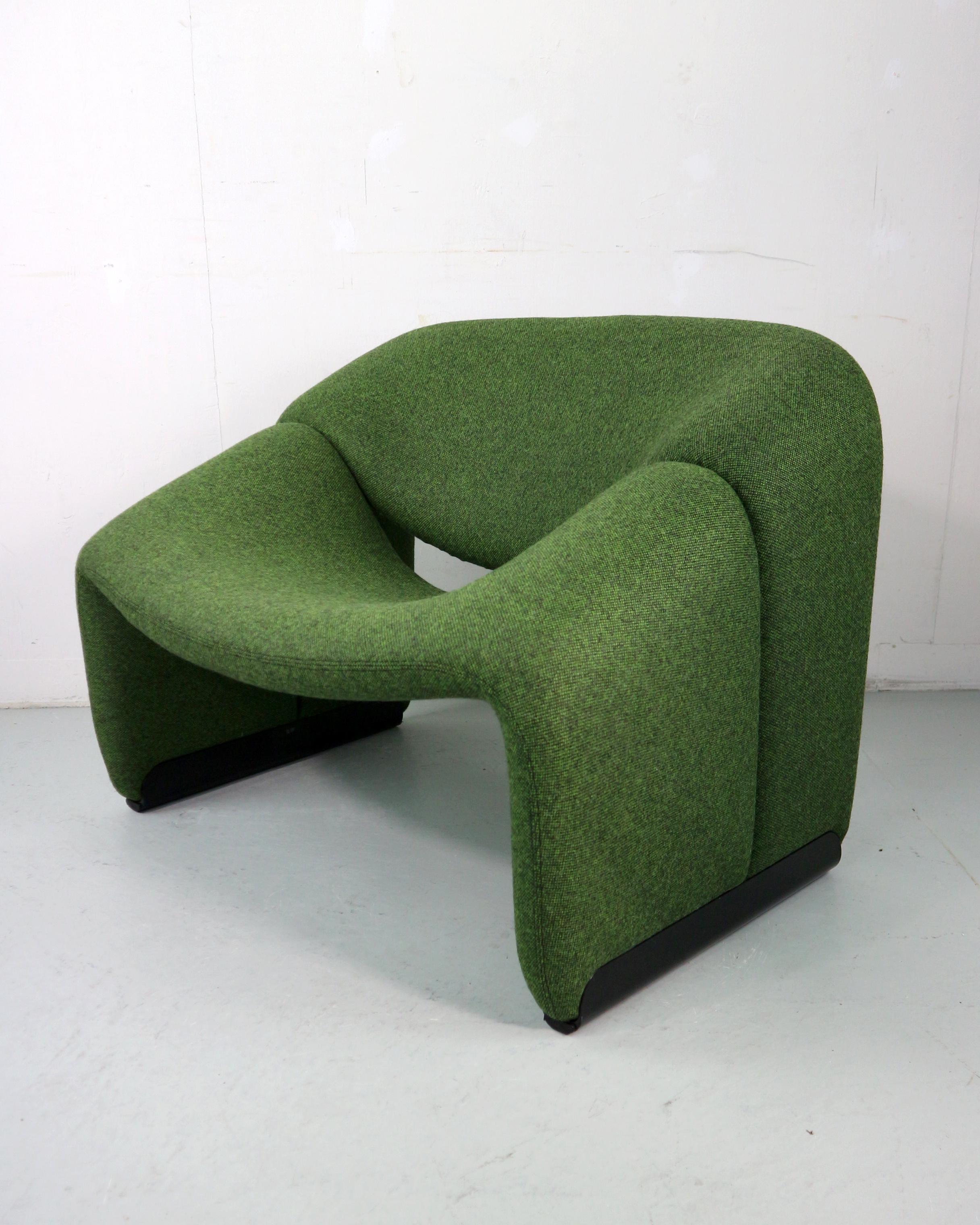 Groovy Lounge Chair, entworfen von Pierre Paulin im Jahr 1972 und hergestellt für Artifort, Holland.
Modell Nr: F598, oder auch als 