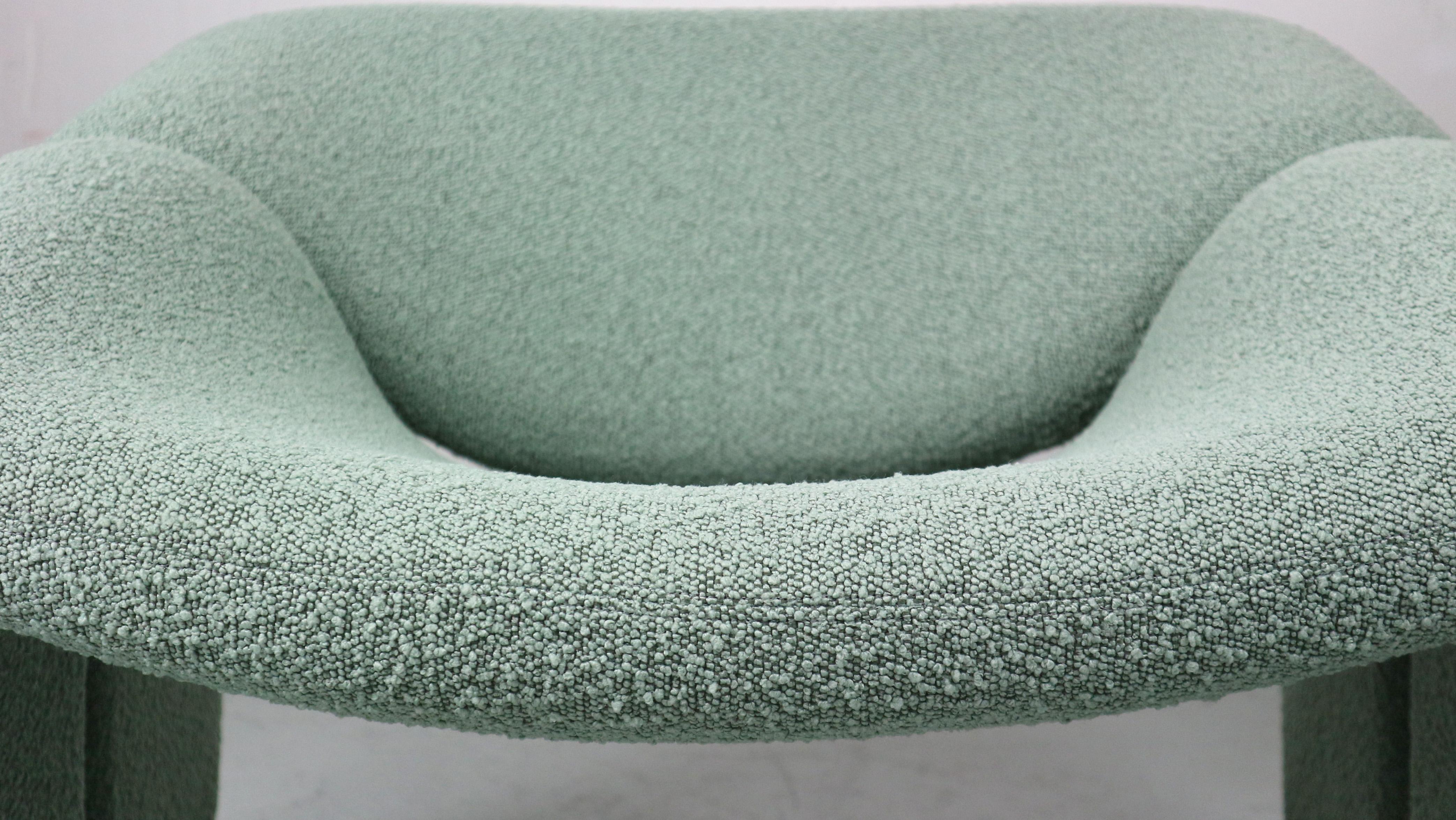 Sillón Groovy diseñado por Pierre Paulin en 1972 y fabricado para Artifort, Holanda.
Model No: F598, o también conocida como silla 