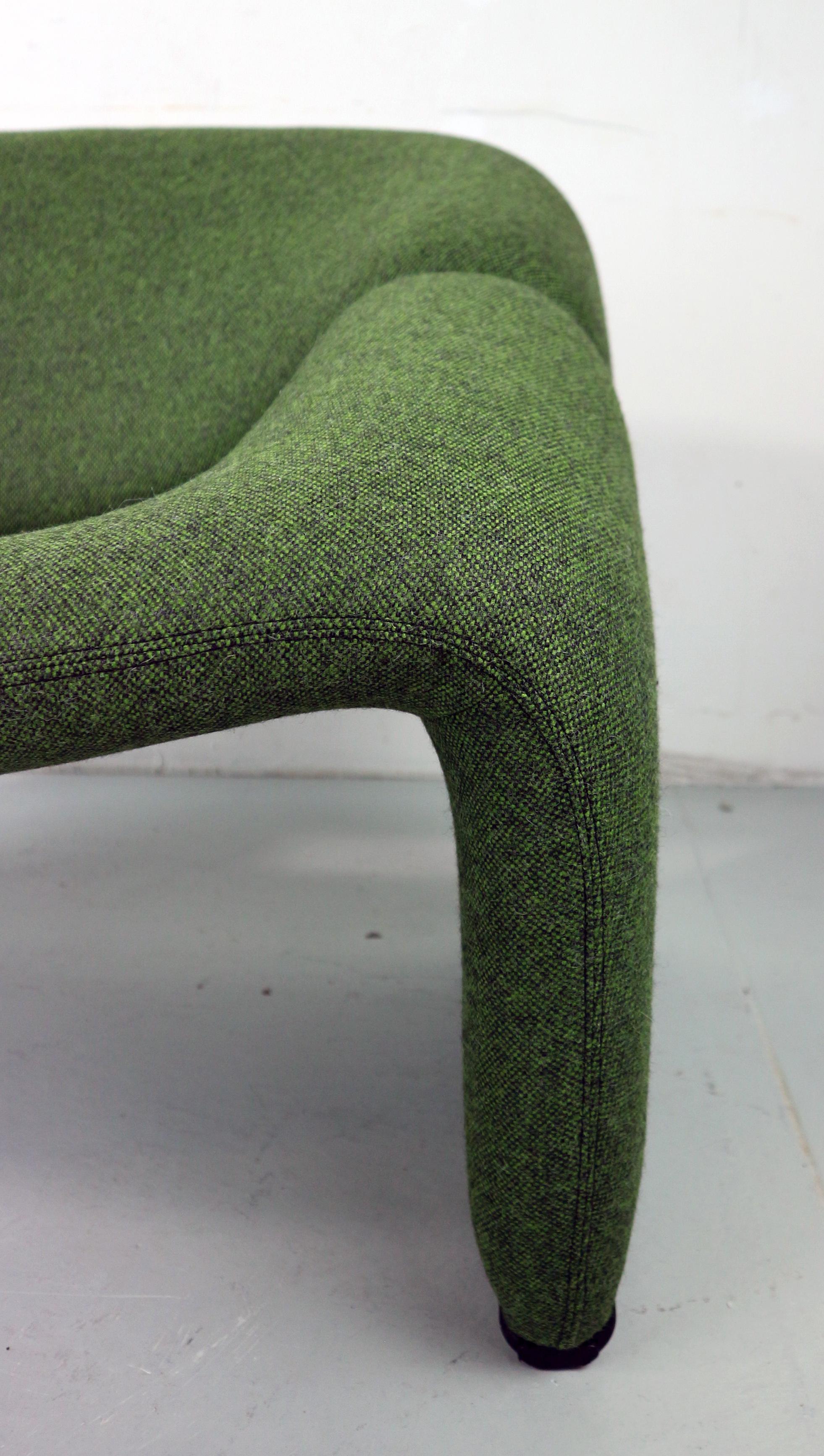 Pierre Paulin F598 Groovy Sessel für Artifort  (Metall) im Angebot
