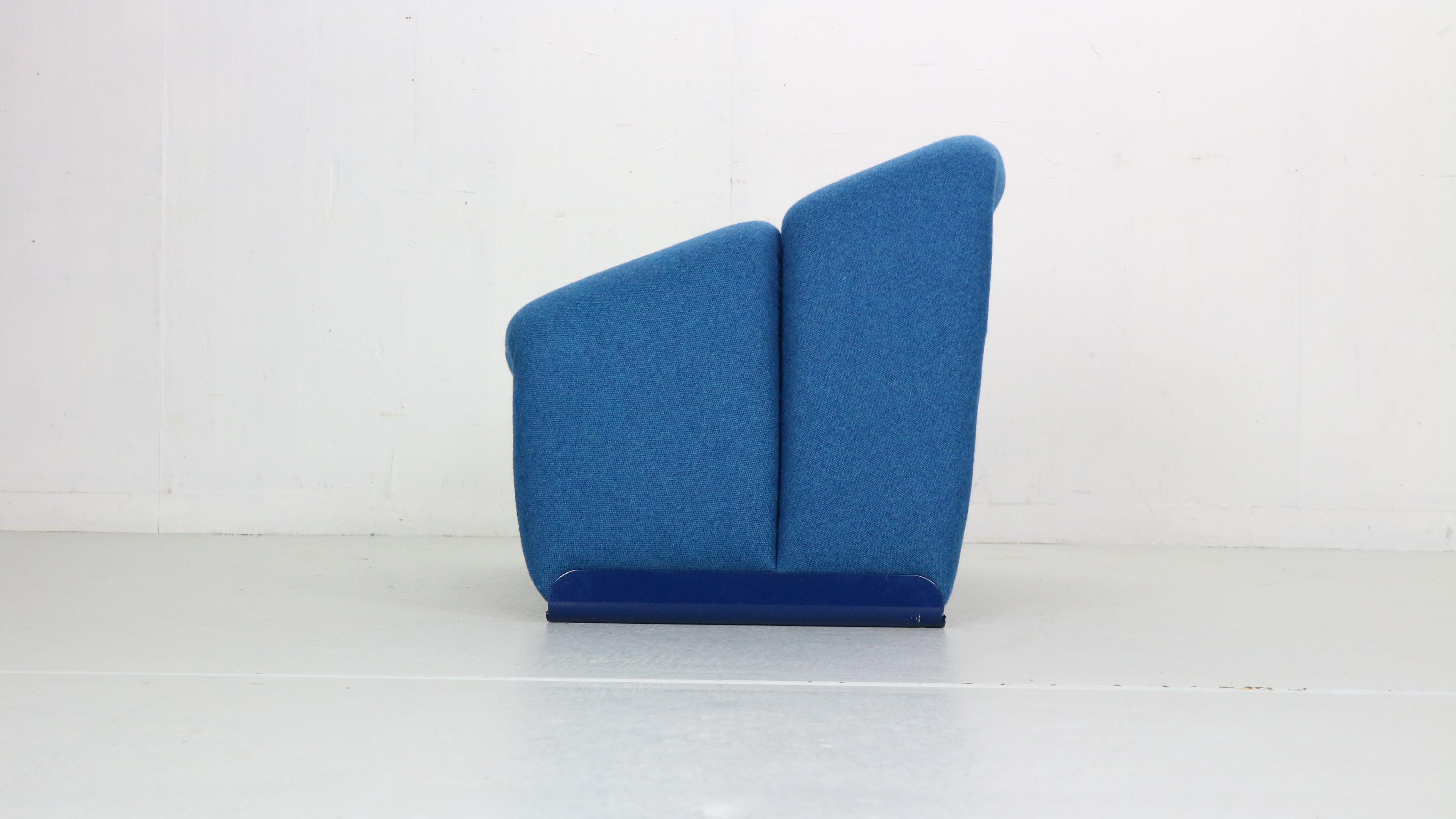 Fauteuil Groovy de Pierre Paulin F598 pour Artifort, nouveau tissu d'ameublement, 1972, Pays-Bas 2