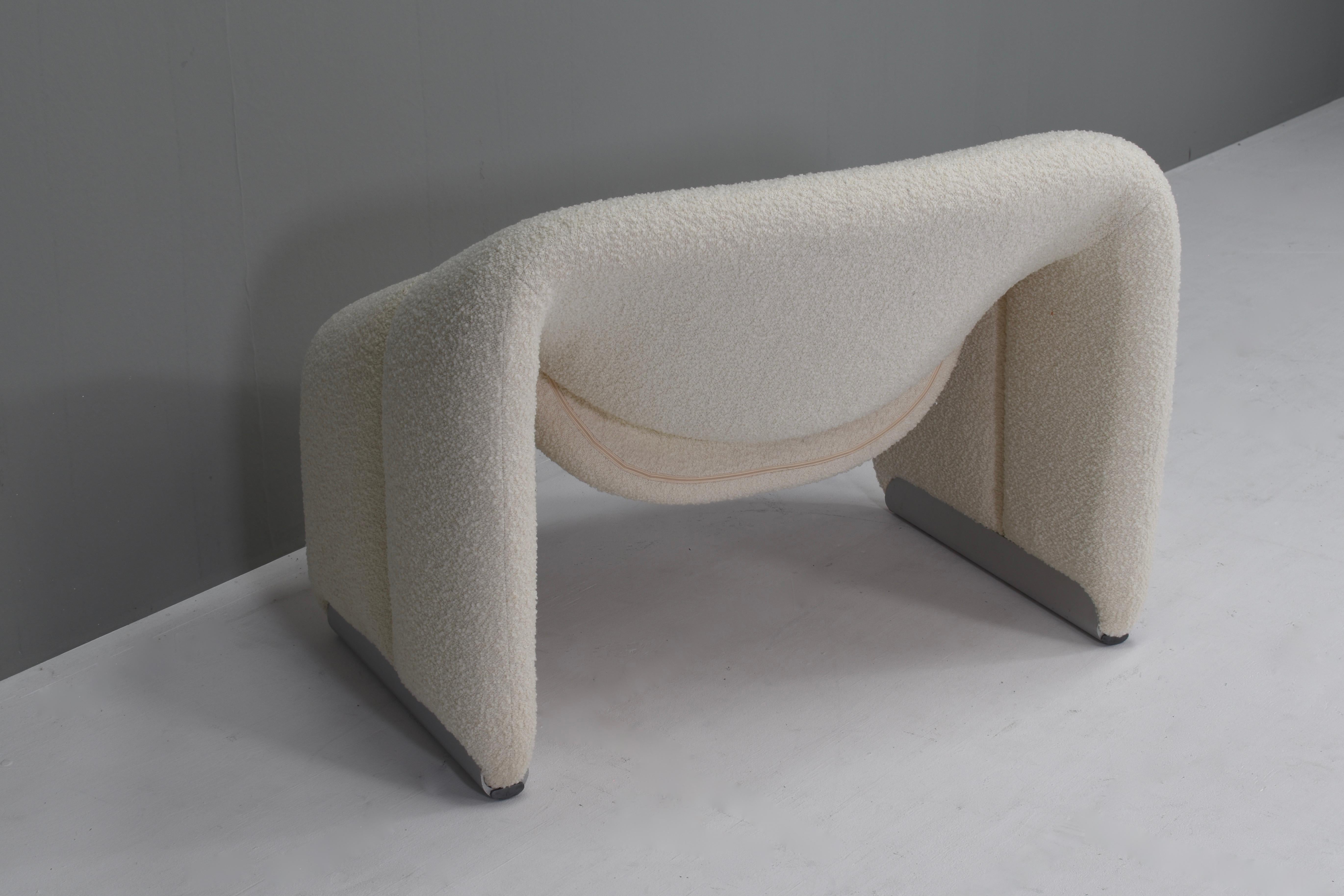 Pierre Paulin F598 Groovy Armchair for Artifort New Upholstery Netherlands, 1972 For Sale 1