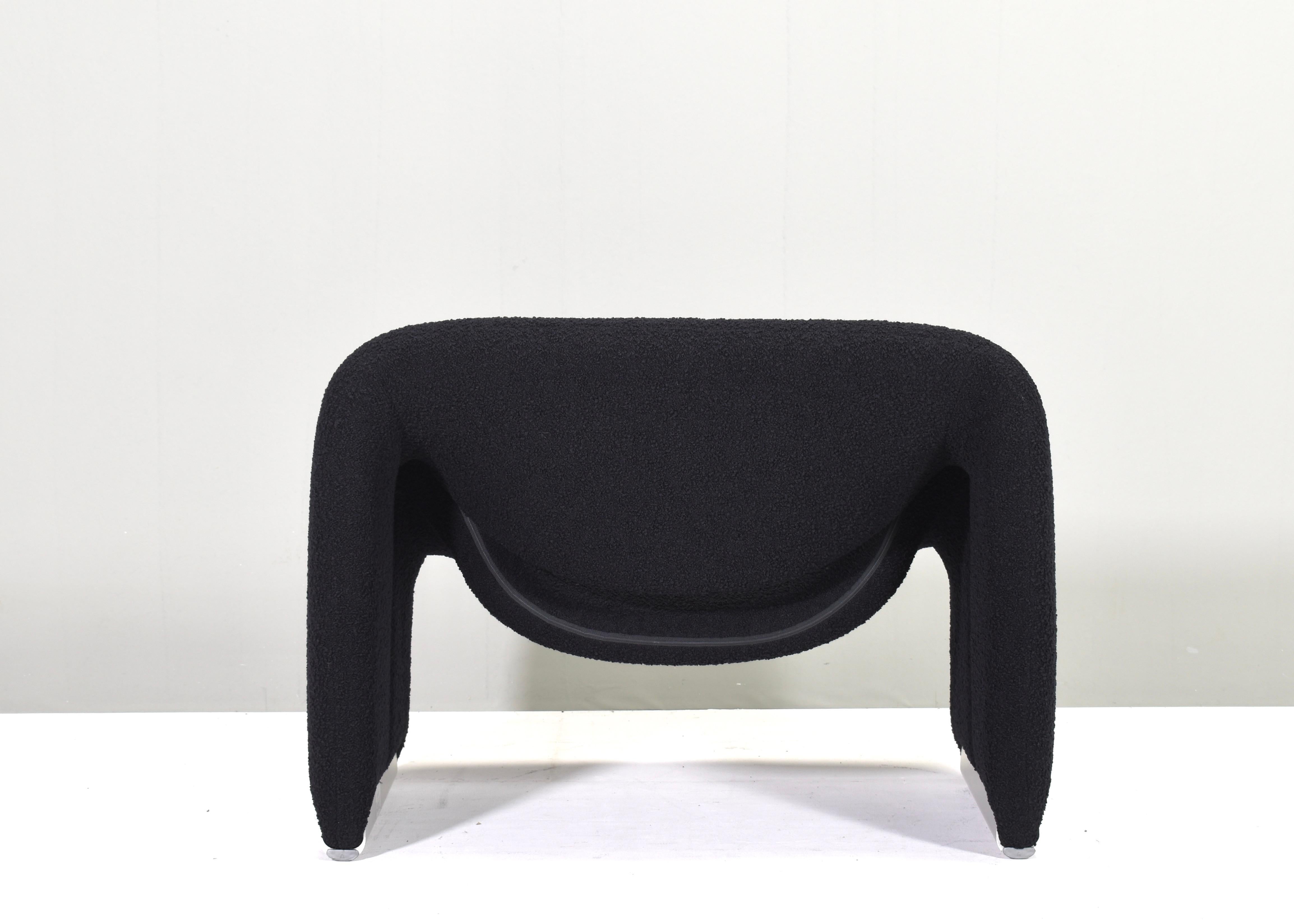 Pierre Paulin F598 Groovy Armchair for Artifort New Upholstery Netherlands, 1972 4