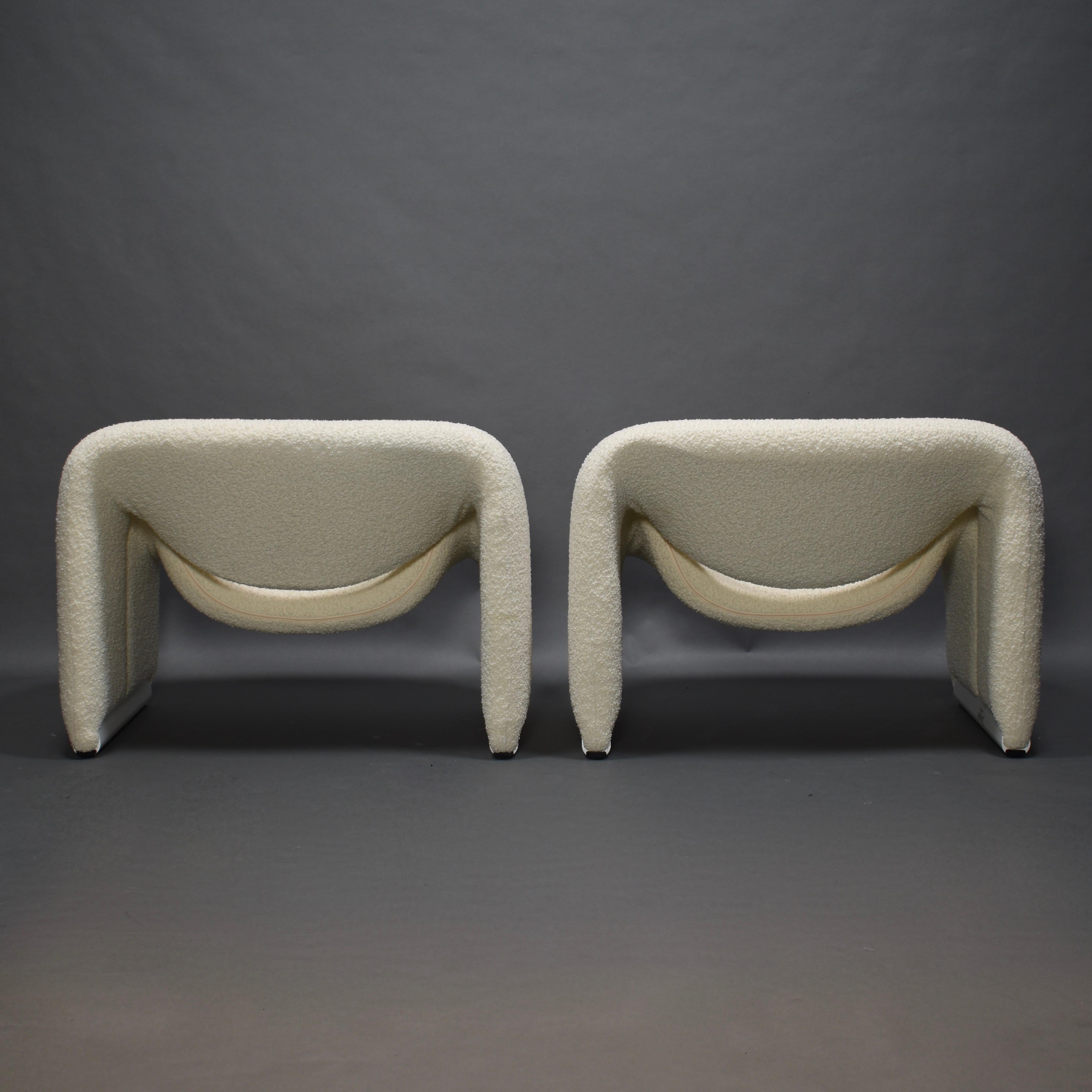 Pierre Paulin f598 Groovy Armchair for Artifort New Upholstery, Netherlands 1972 6