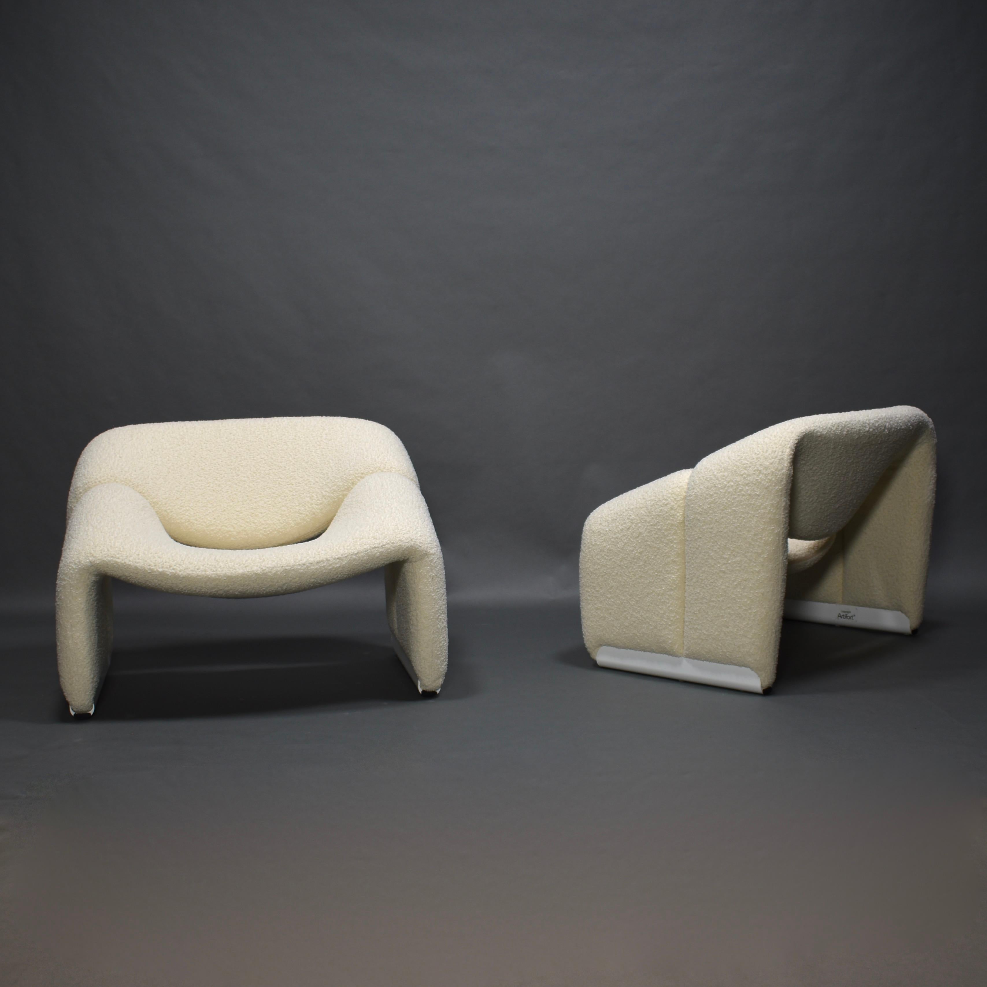 Pierre Paulin f598 Groovy Armchair for Artifort New Upholstery, Netherlands 1972 1