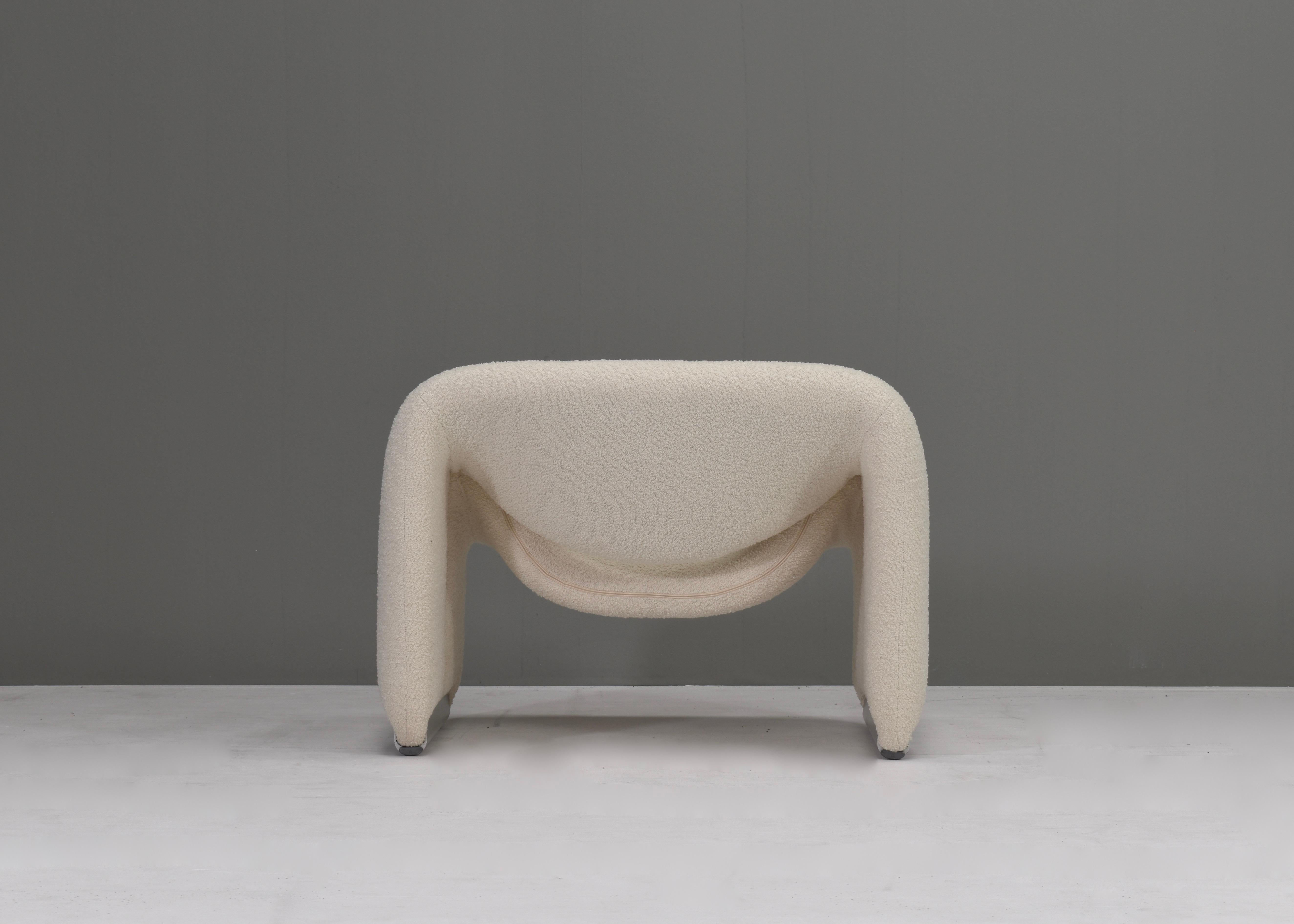 Late 20th Century Pierre Paulin F598 Groovy Armchair for Artifort New Upholstery Netherlands, 1972 For Sale