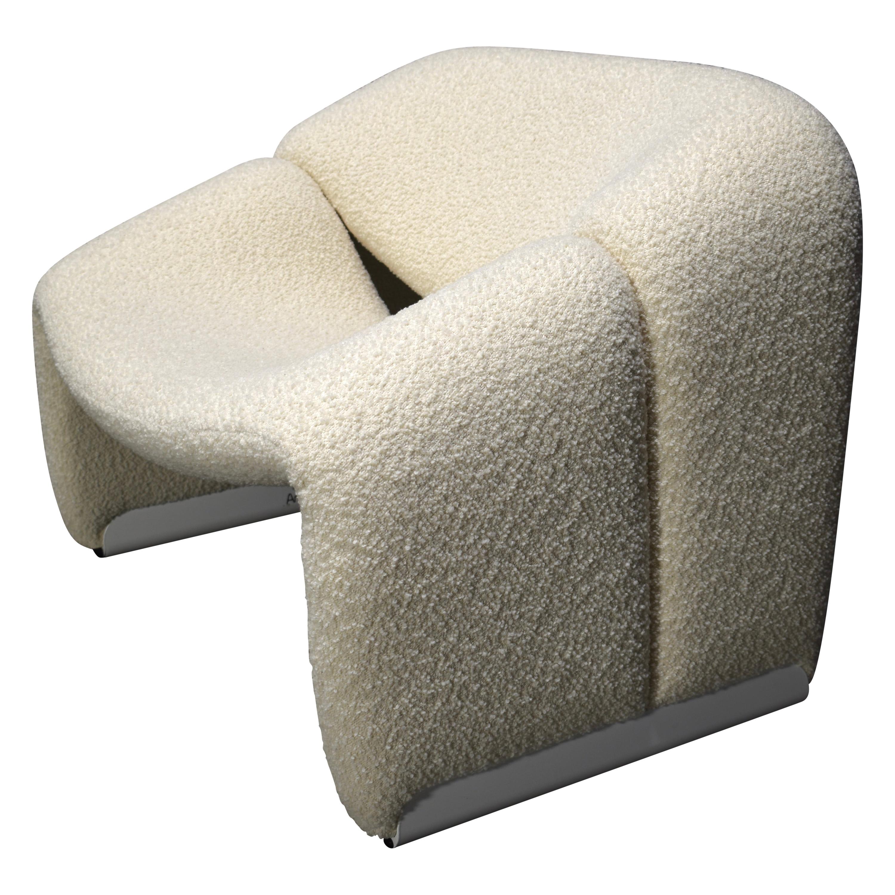 Pierre Paulin f598 Groovy Armchair for Artifort New Upholstery, Netherlands 1972