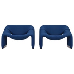 Fauteuils Pierre Paulin F598 Groovy d'Artifort:: Pays-Bas 1972