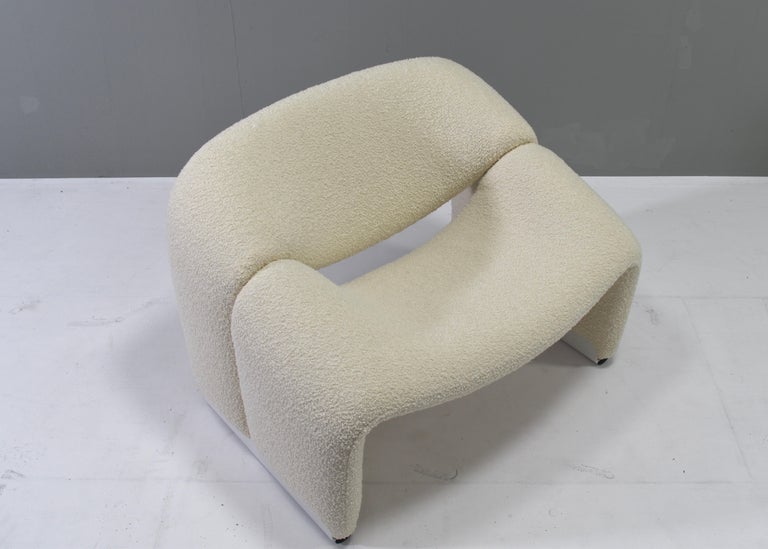 Pierre Paulin F598 Groovy Chair for Artifort New Upholstery, Netherlands, 1972 In Excellent Condition For Sale In Pijnacker, Zuid-Holland