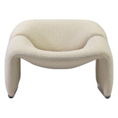 Pierre Paulin F598 Groovy Chair for Artifort New Upholstery, Netherlands, 1972