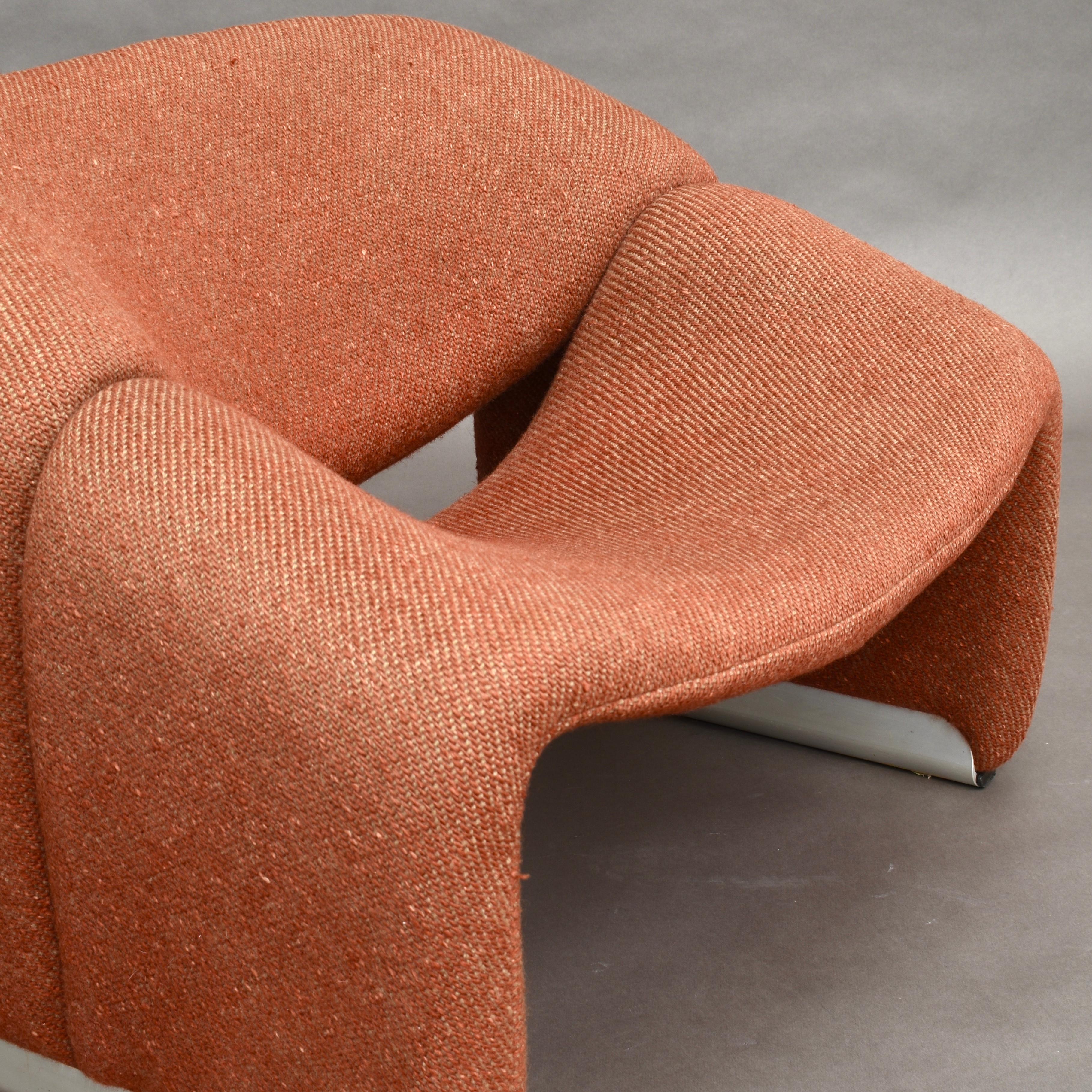 Pierre Paulin F598 Groovy Lounge Chair for Artifort, Netherlands, 1972 6
