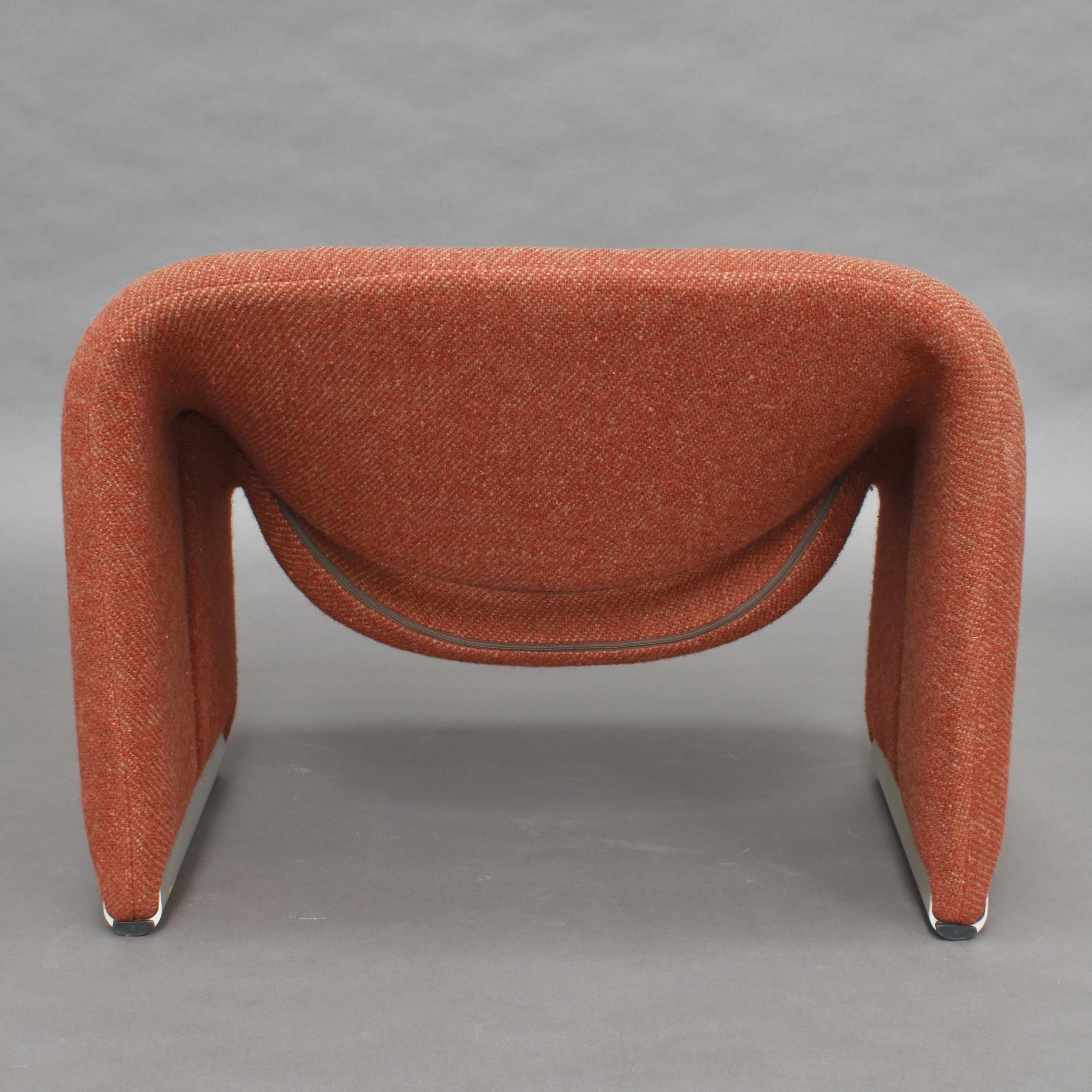 Pierre Paulin F598 Groovy Lounge Chair for Artifort, Netherlands, 1972 10