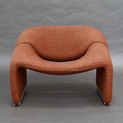 Pierre Paulin F598 Groovy Lounge Chair for Artifort, Netherlands, 1972