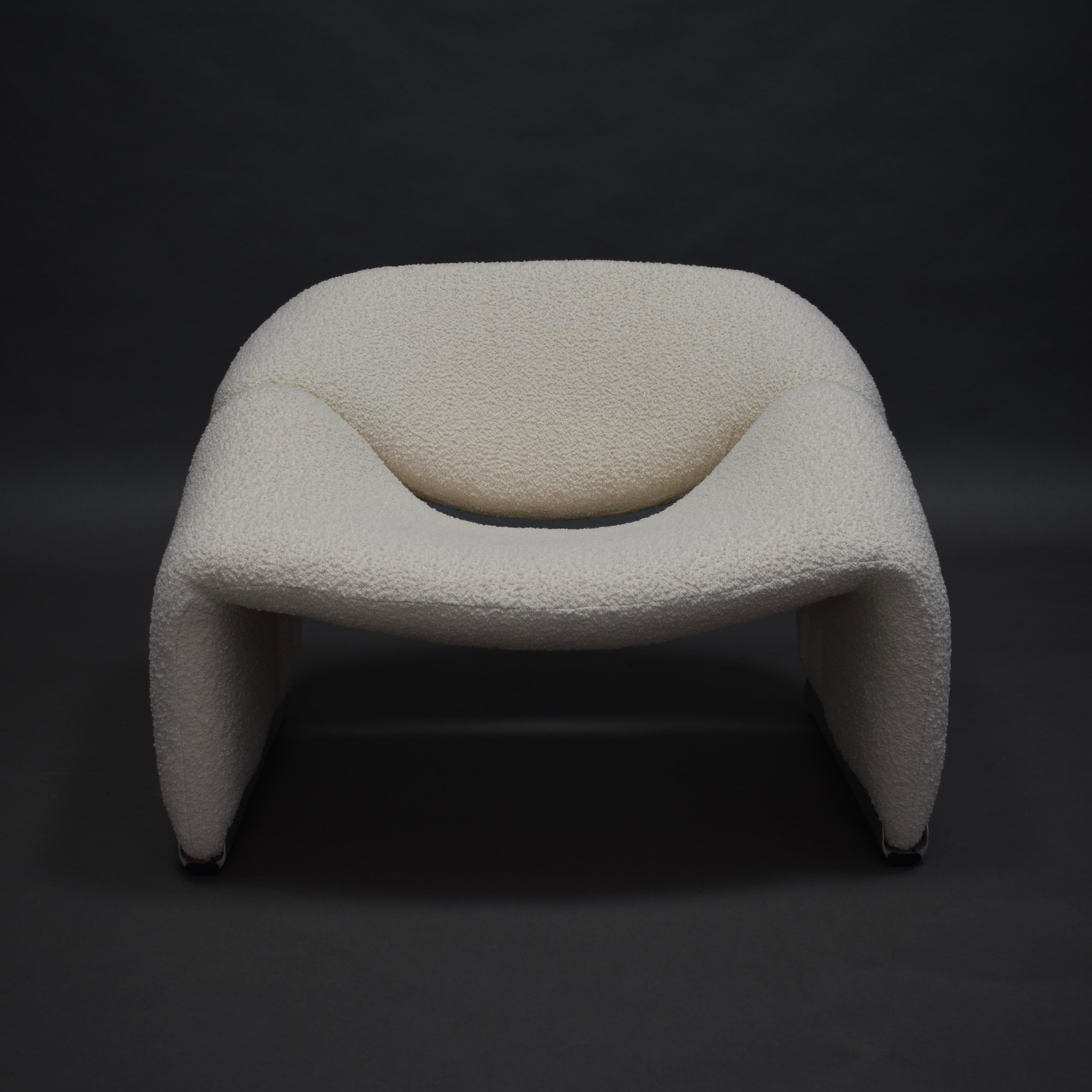 Mid-Century Modern Pierre Paulin F598 Groovy Lounge Chair for Artifort, Netherlands, 1972