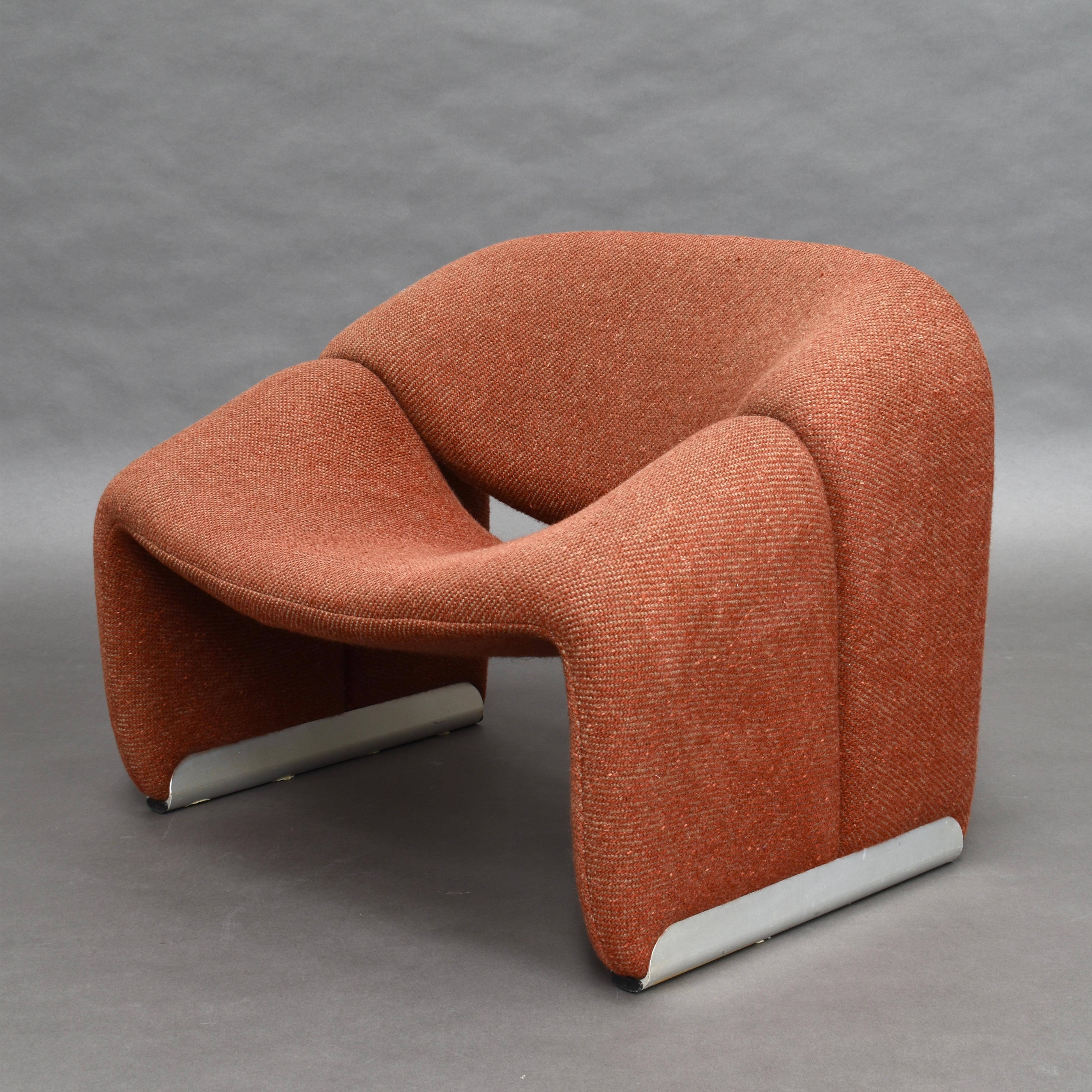 Pierre Paulin F598 Groovy Lounge Chair for Artifort, Netherlands, 1972 1
