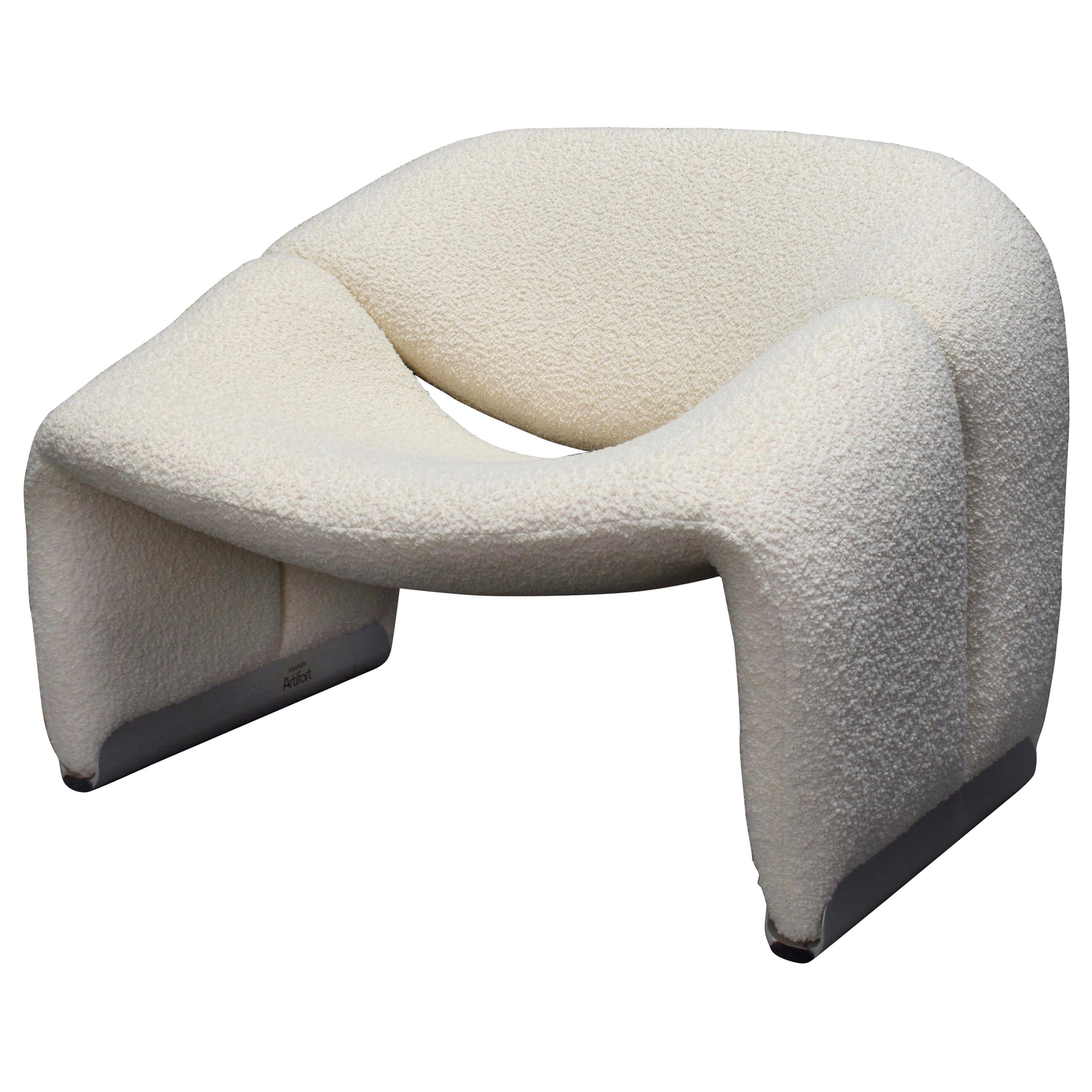 Pierre Paulin F598 Groovy Lounge Chairs for Artifort, Netherlands, 1972