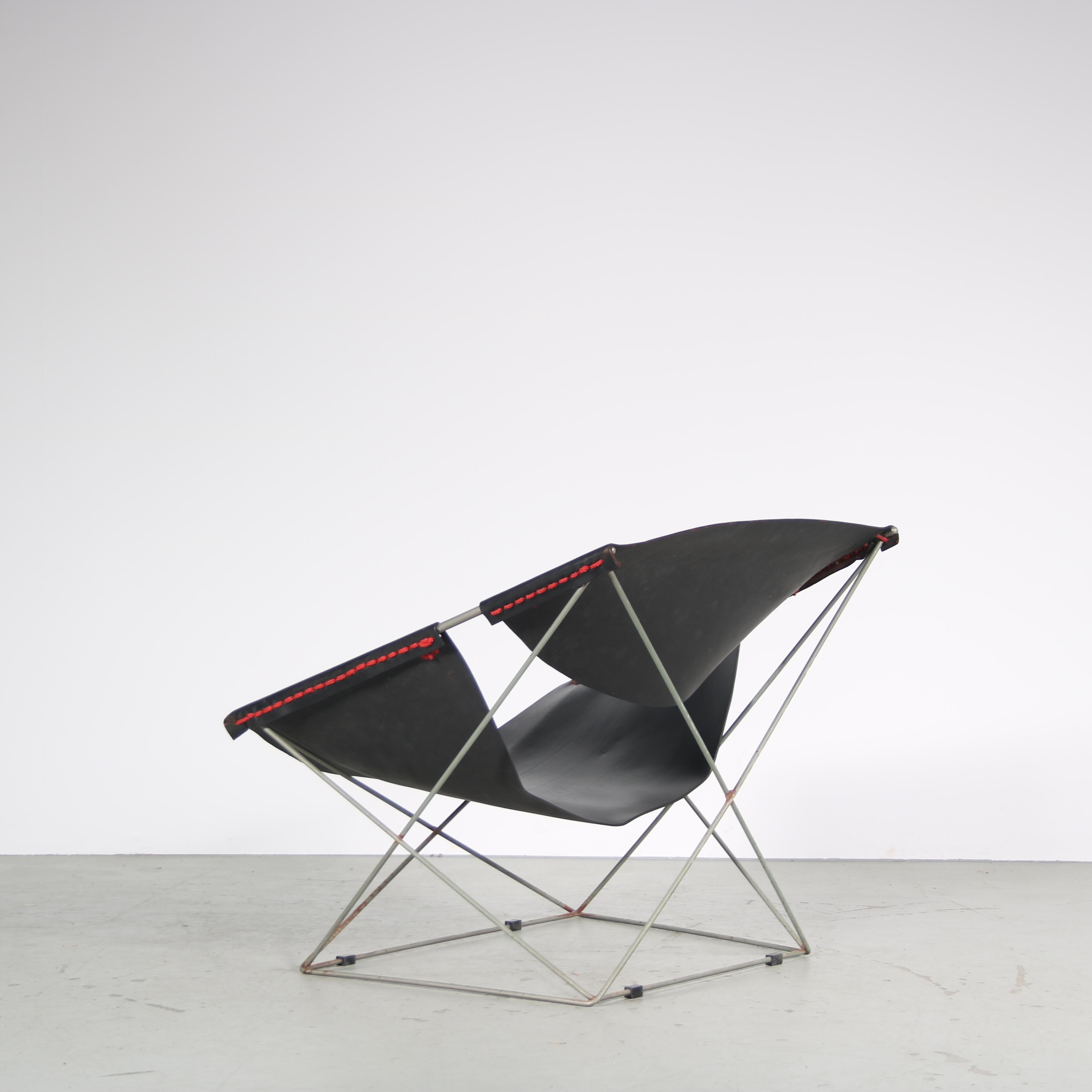 Pierre Paulin F675 “Butterfly” Chair by Artifort, Netherlands 1960 For Sale 1