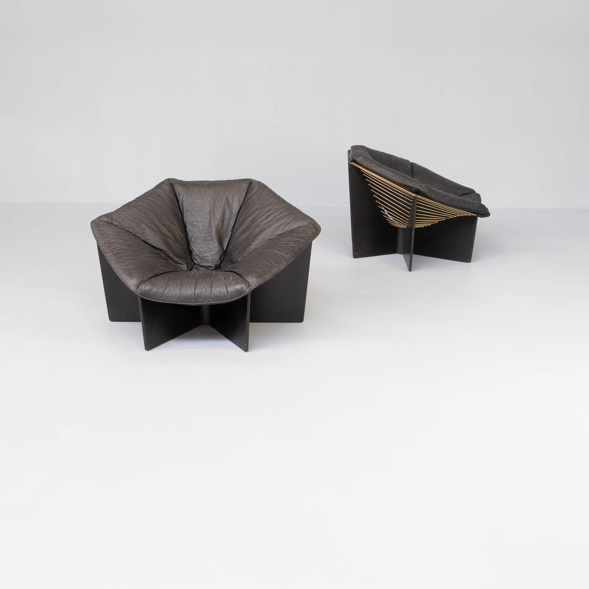 Mid-Century Modern Pierre Paulin F687 Spider fauteuil for Artifort set/2