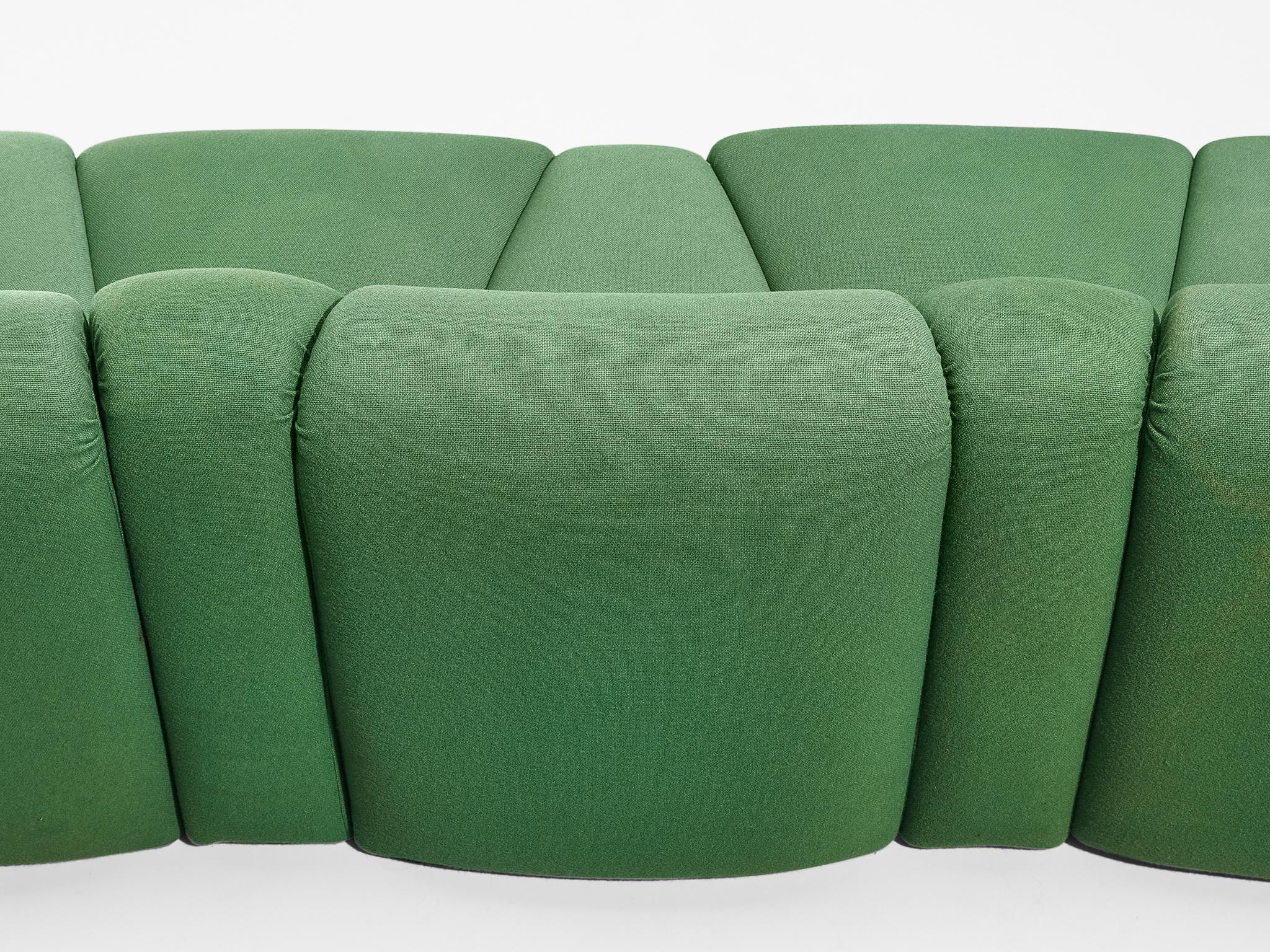 Fabric Pierre Paulin for Artifort 'Mississippi' Sectional Sofa  For Sale