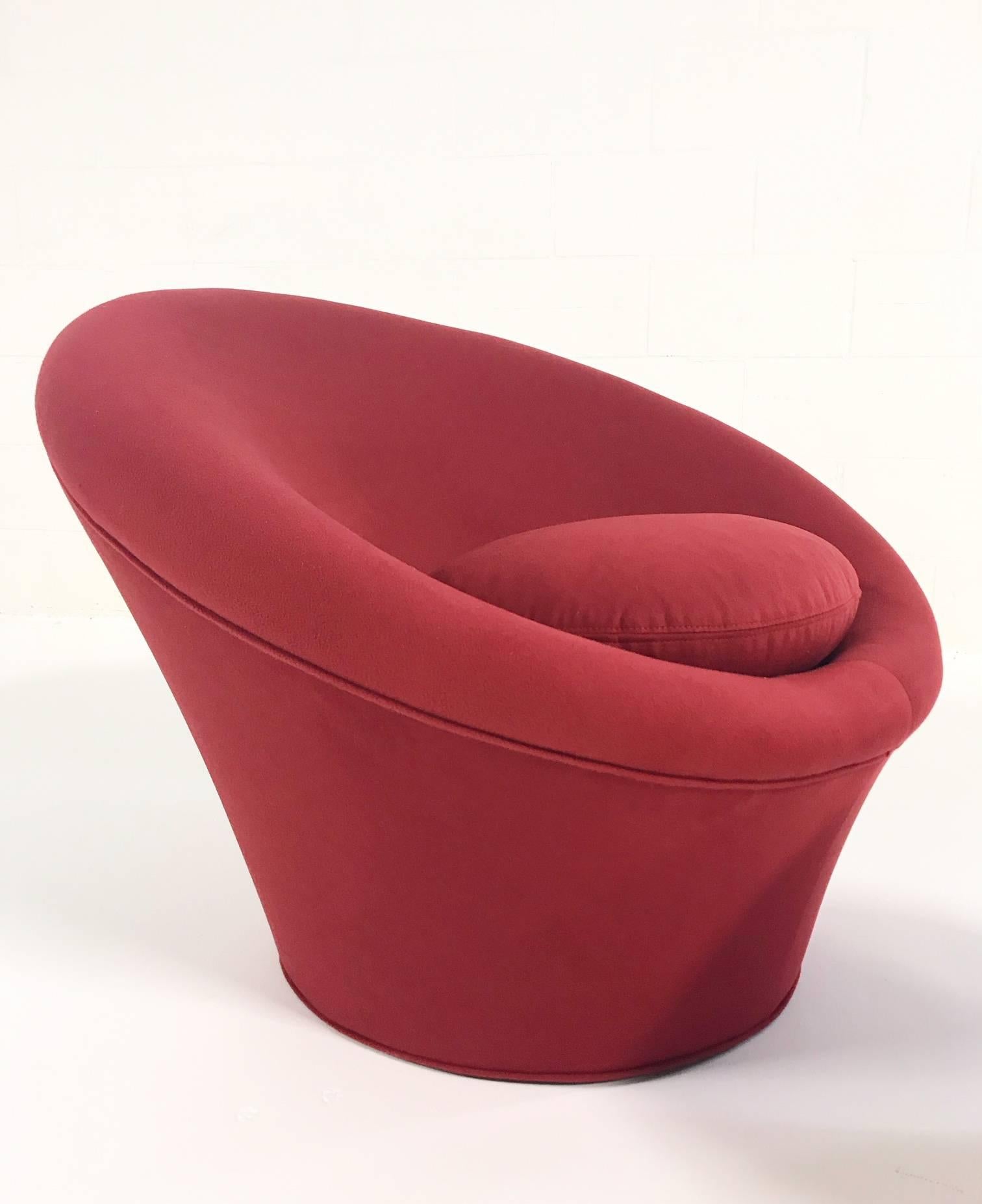 Modern Pierre Paulin for Artifort Mushroom Chair Restored in Loro Piana Cashmere