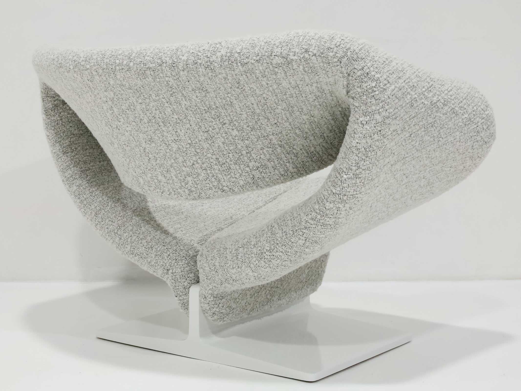 20ième siècle La chaise ruban Pierre Paulin pour Artifort est Pierre Frey Boucle'