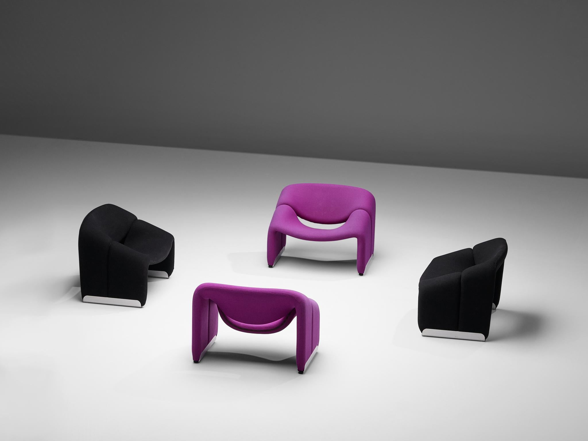 Dutch Pierre Paulin for Artifort Set of 'Groovy' Lounge Chairs