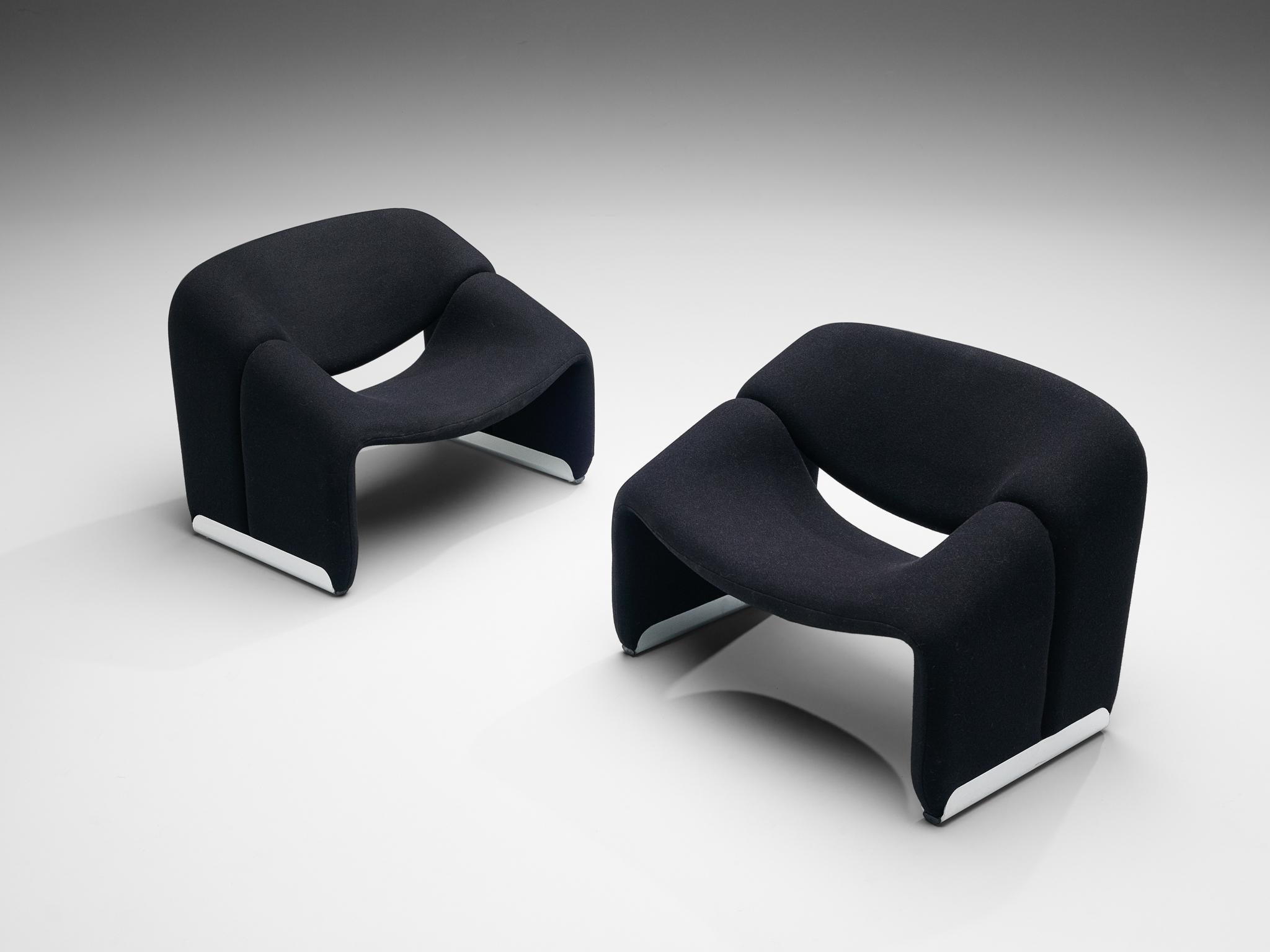 Pierre Paulin for Artifort Set of 'Groovy' Lounge Chairs In Good Condition In Waalwijk, NL