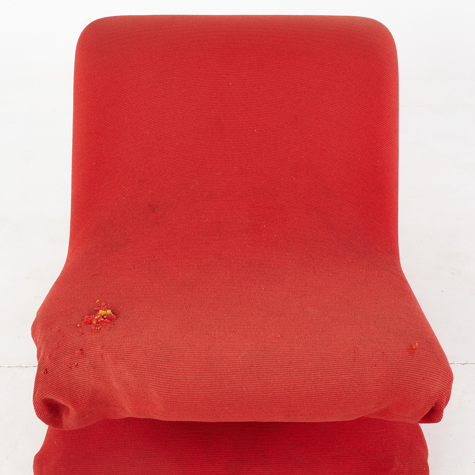 Artifort Style Mid Century French Chair For Sale 2