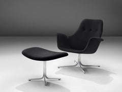 Pierre Paulin for Artifort 'Tulip' Chair with Ottoman