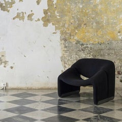 Pierre Paulin Groovy armchair 1970s.