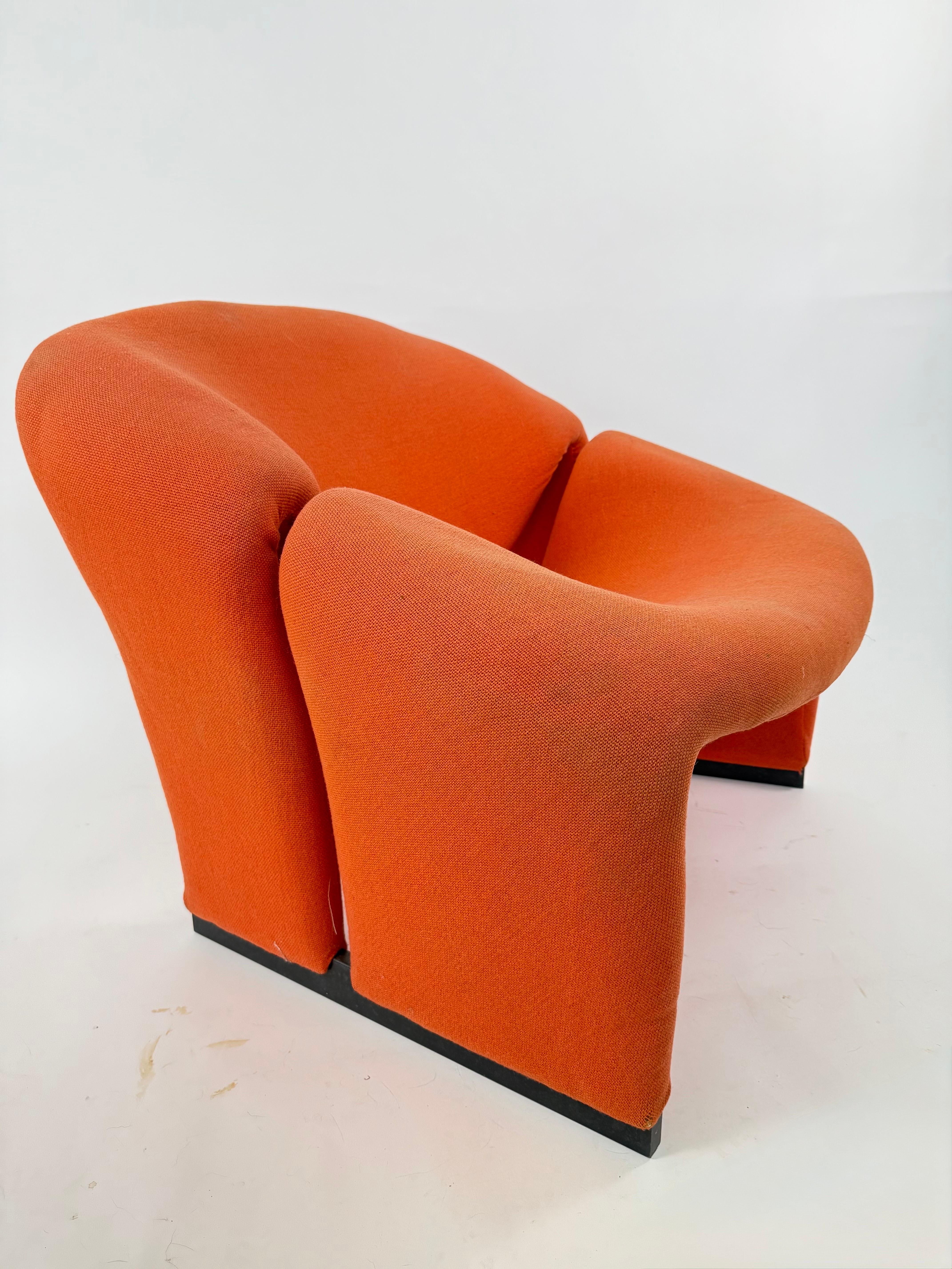 Post-Modern Pierre Paulin Groovy Chair - 1st edition For Sale
