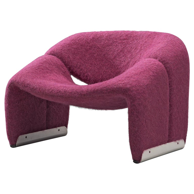 Pierre Paulin 'Groovy' Lounge Chair Customizable in Pierre Frey Wool ...