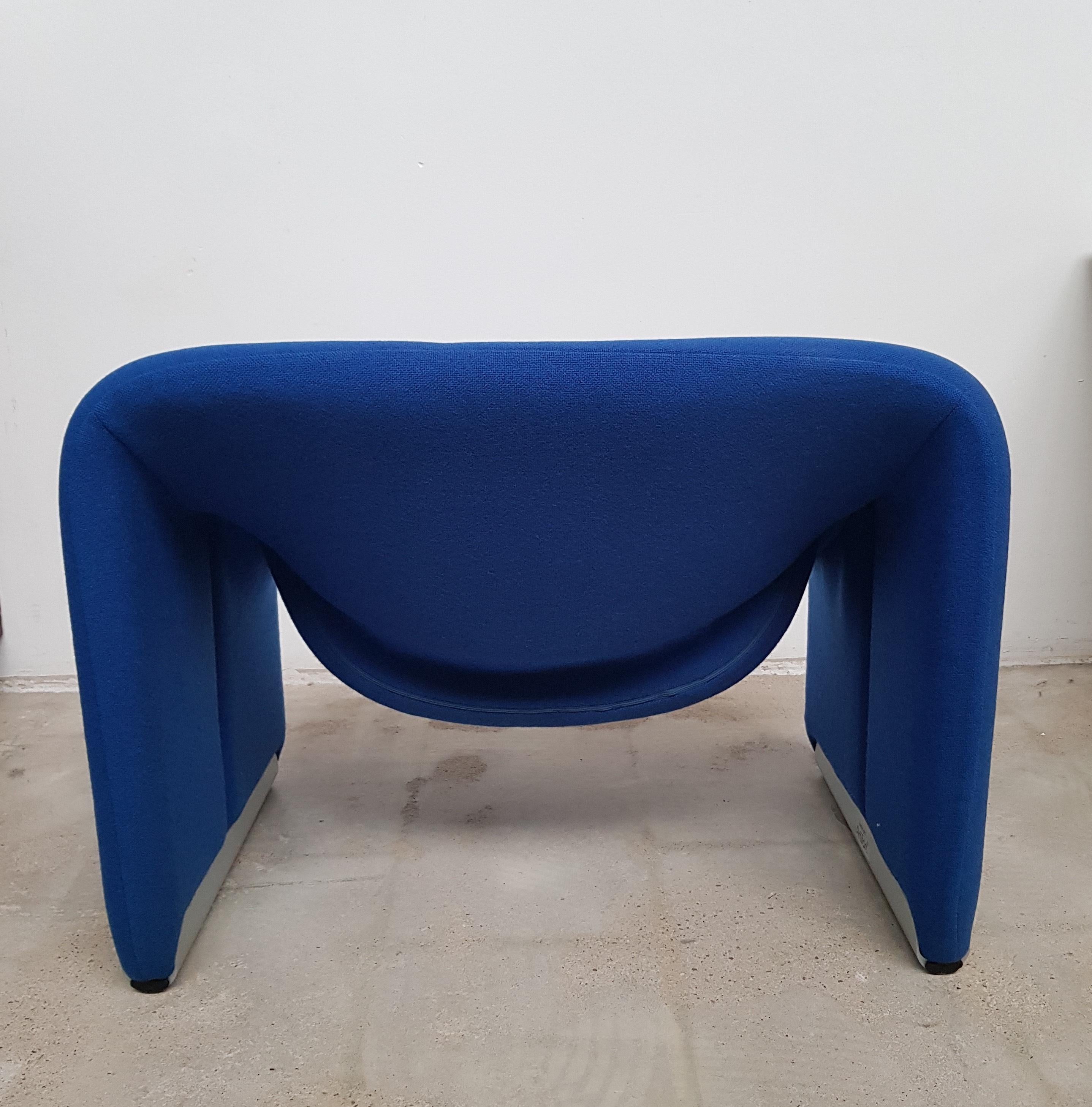 Mid-Century Modern Pierre Paulin Groovy Lounge Chair F598 for Artifort Netherlands, 1970s