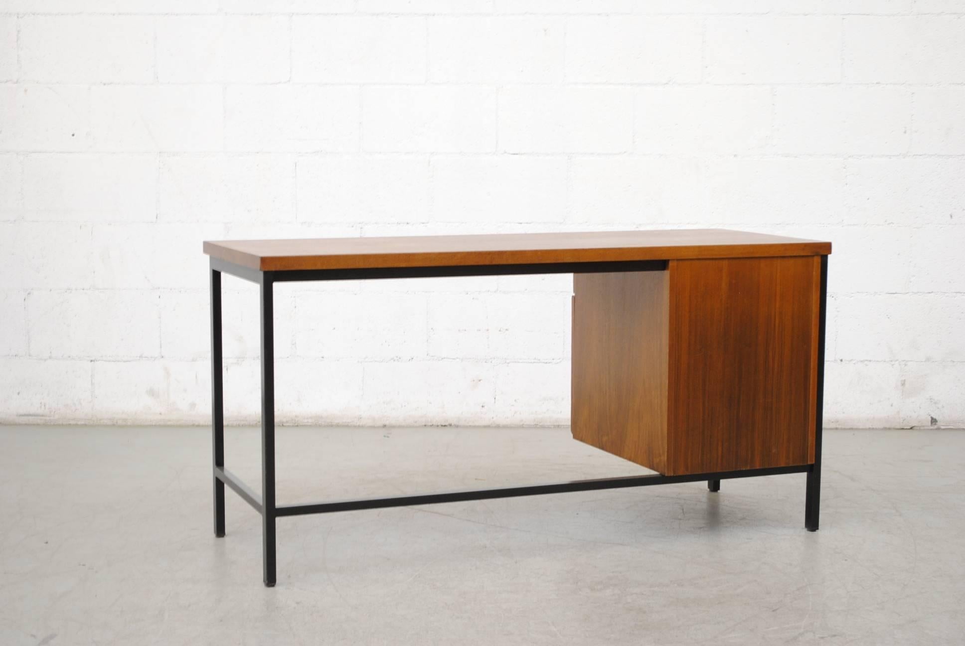 Enameled Pierre Paulin Inspired Midcentury Desk