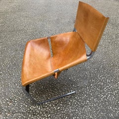 Pierre Paulin leather F444 armchair Artifort 1963