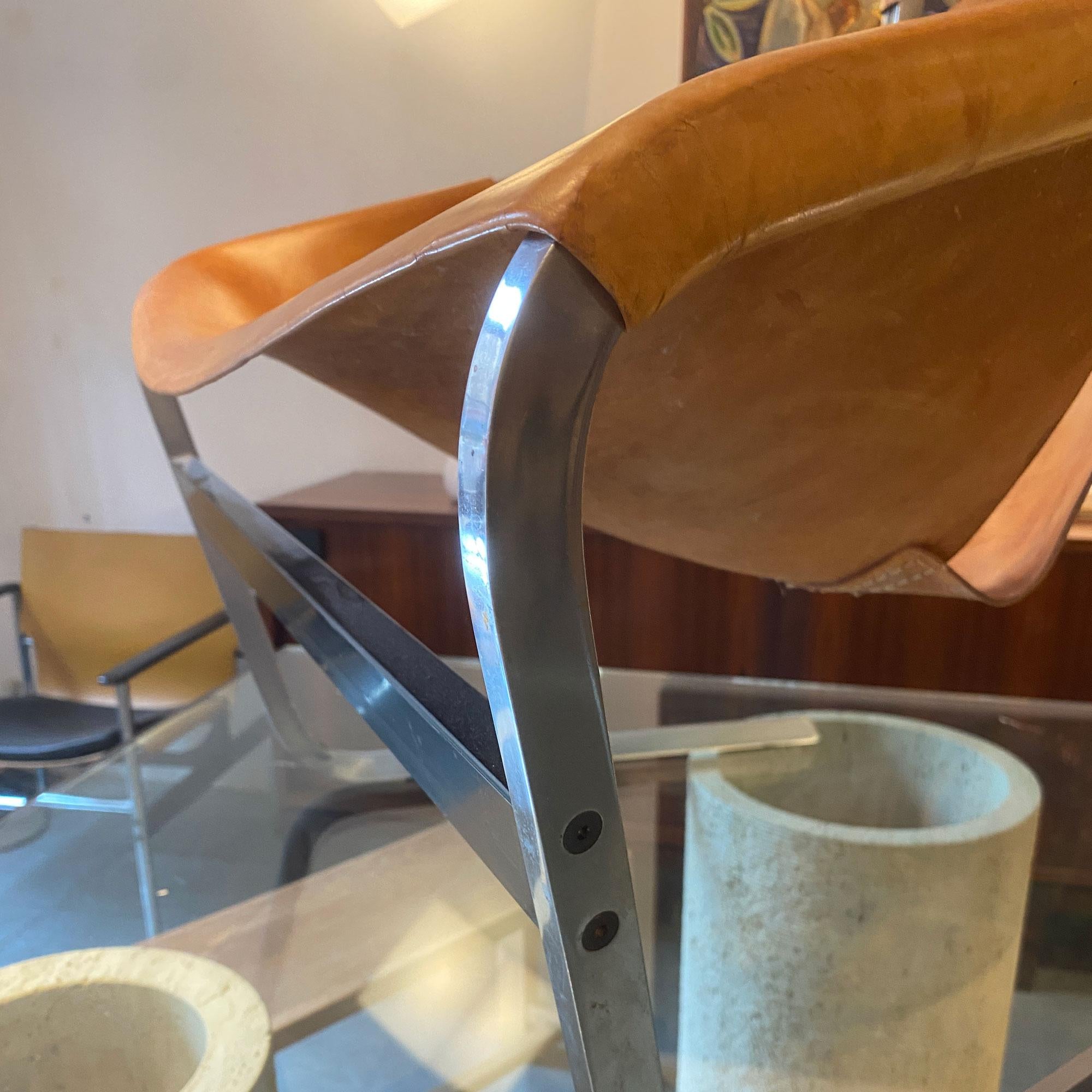 Pierre Paulin Leder F444 Sessel Artifort 1963 im Zustand „Gut“ im Angebot in Grenoble, FR