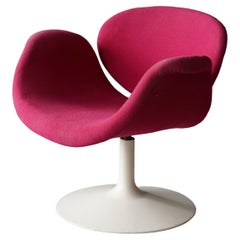Pierre Paulin "Little Tulip" Chair, Fabric, Painted Plastic Neatherlands, 1965