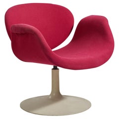 Pierre Paulin, "Little Tulip" Chair, Fabric, Painted Plastic, Netherlands, 1965