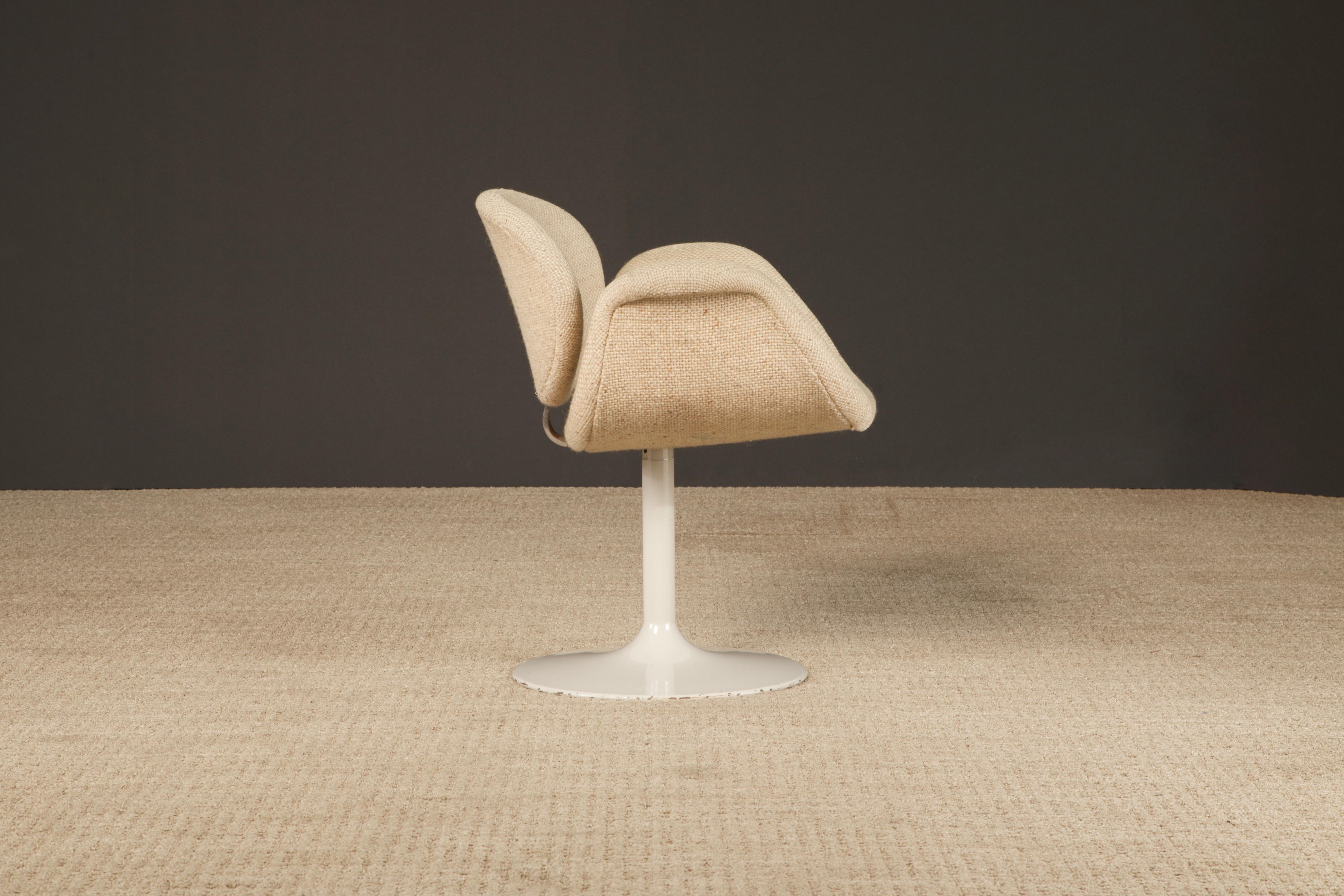 Pierre Paulin 'Little Tulip' Swivel Chair for Artifort, Netherlands, c. 1965 In Good Condition In Los Angeles, CA