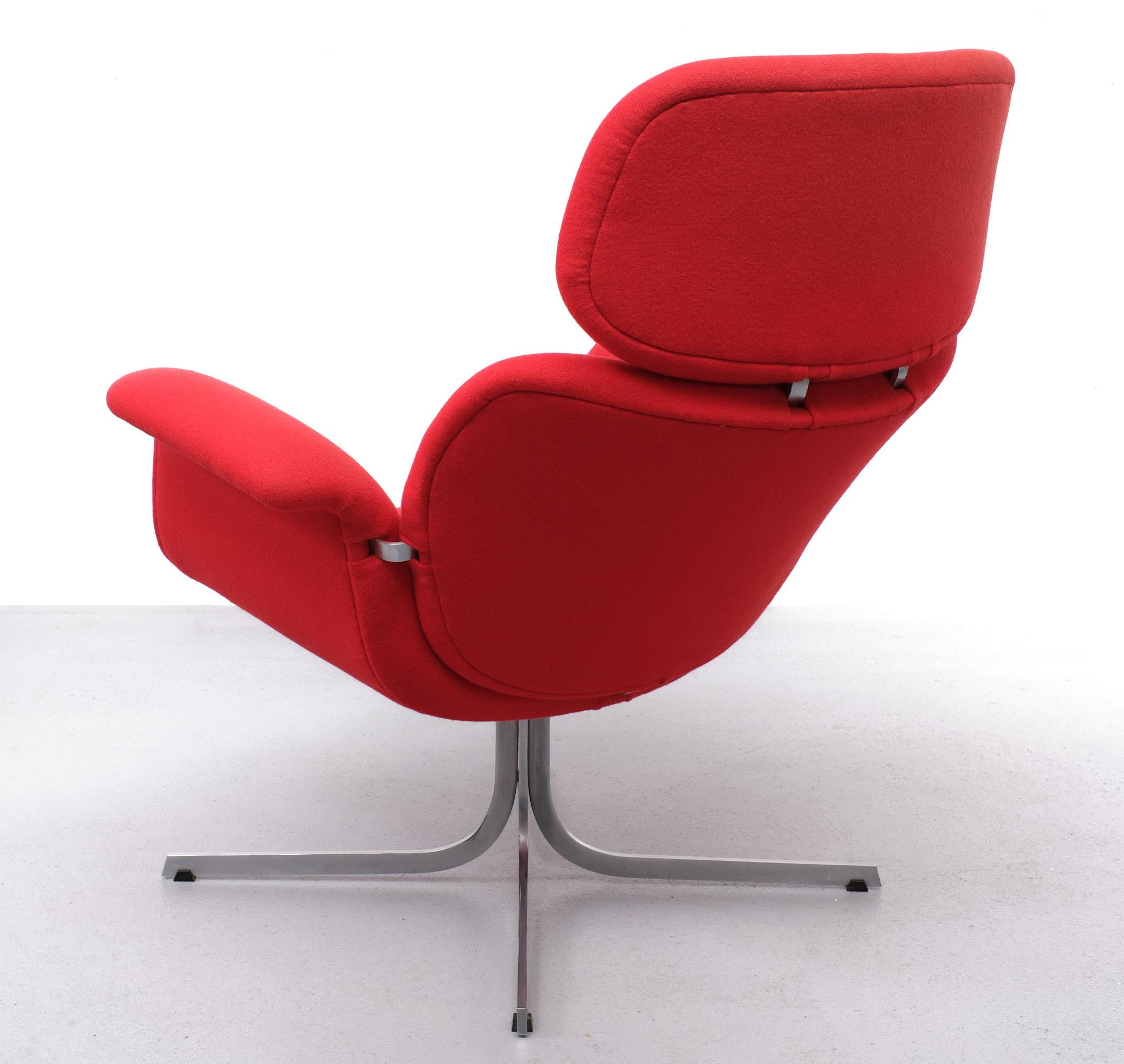 Pierre Paulin  Lounge chair '' Big Tulip ''  Artifort   1960s   For Sale 1