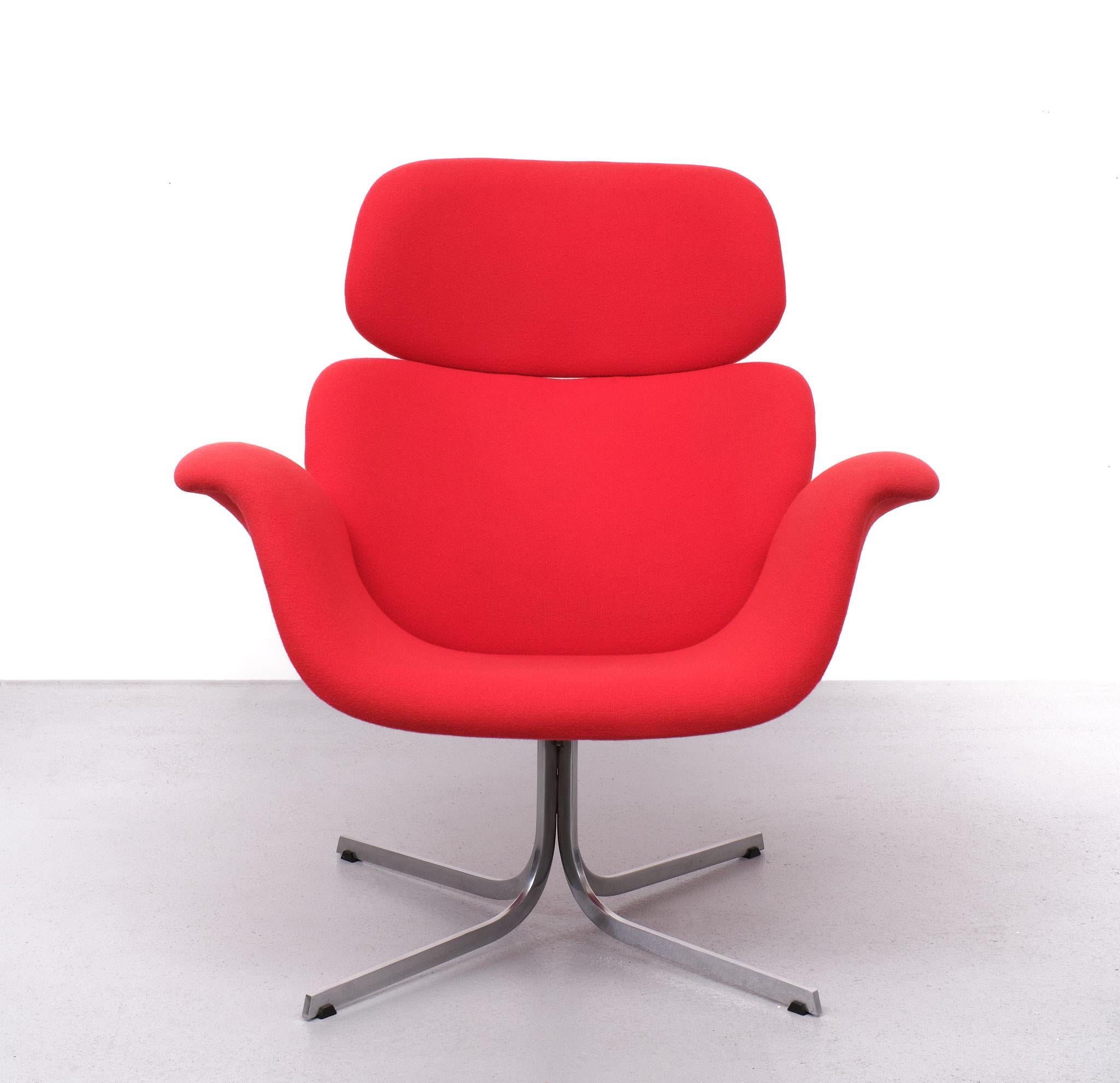 Mid-Century Modern Pierre Paulin  Lounge chair '' Big Tulip ''  Artifort   1960s   For Sale