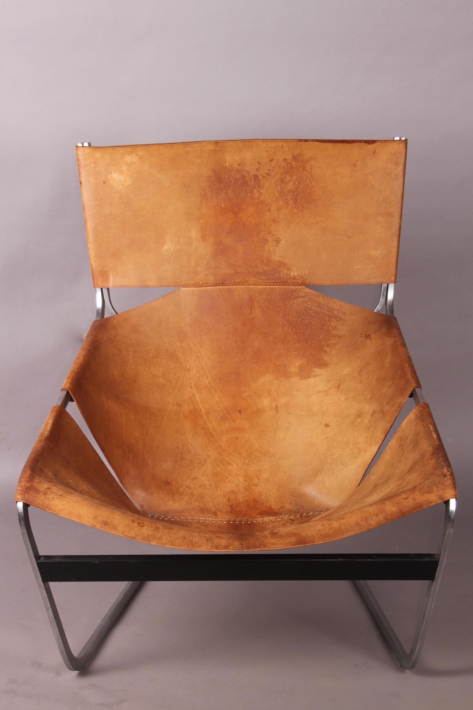 Mid-20th Century Pierre Paulin Lounge Chair