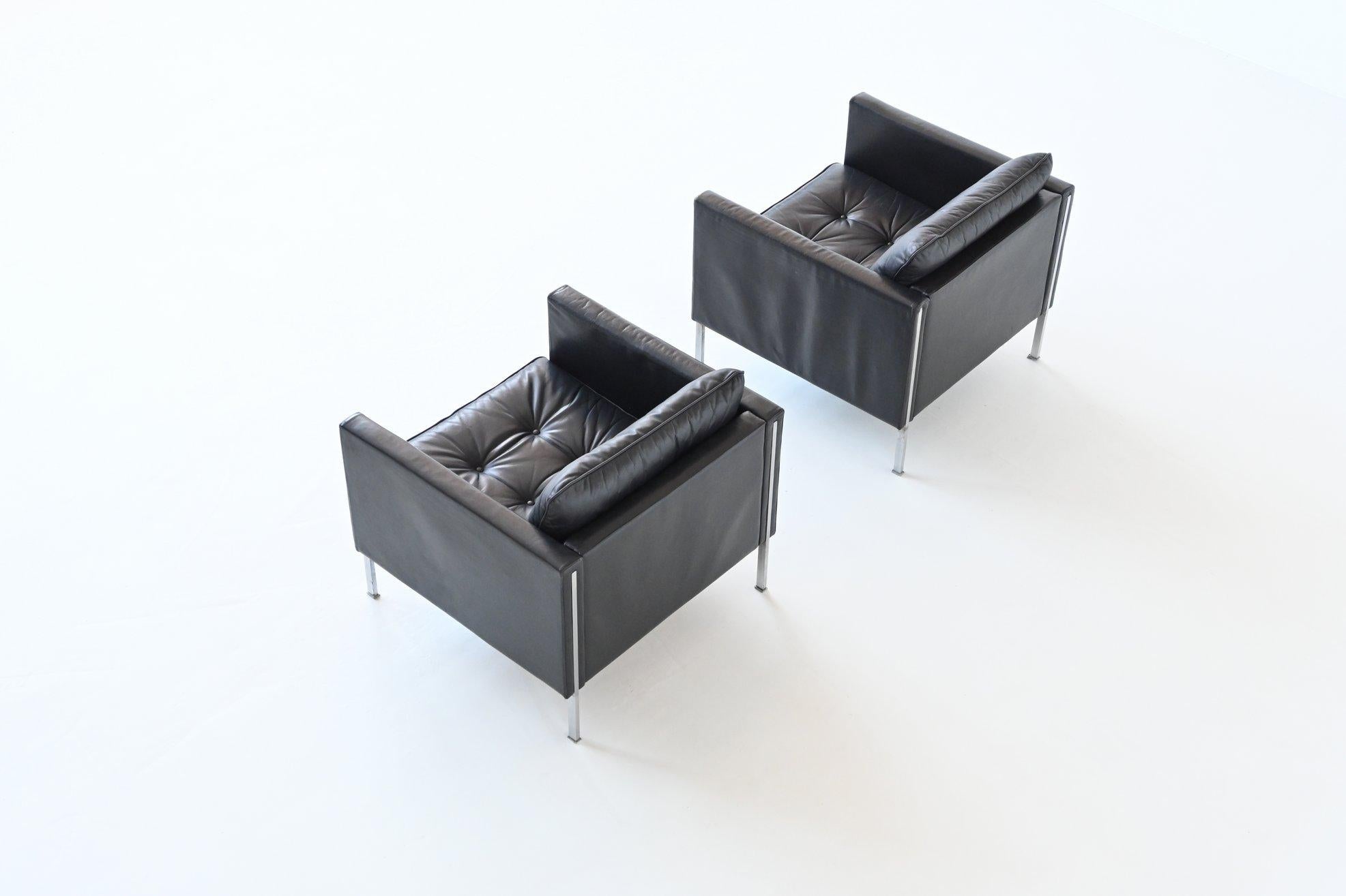 Mid-20th Century Pierre Paulin Model 442 Lounge Chairs Artifort the Netherlands, 1962