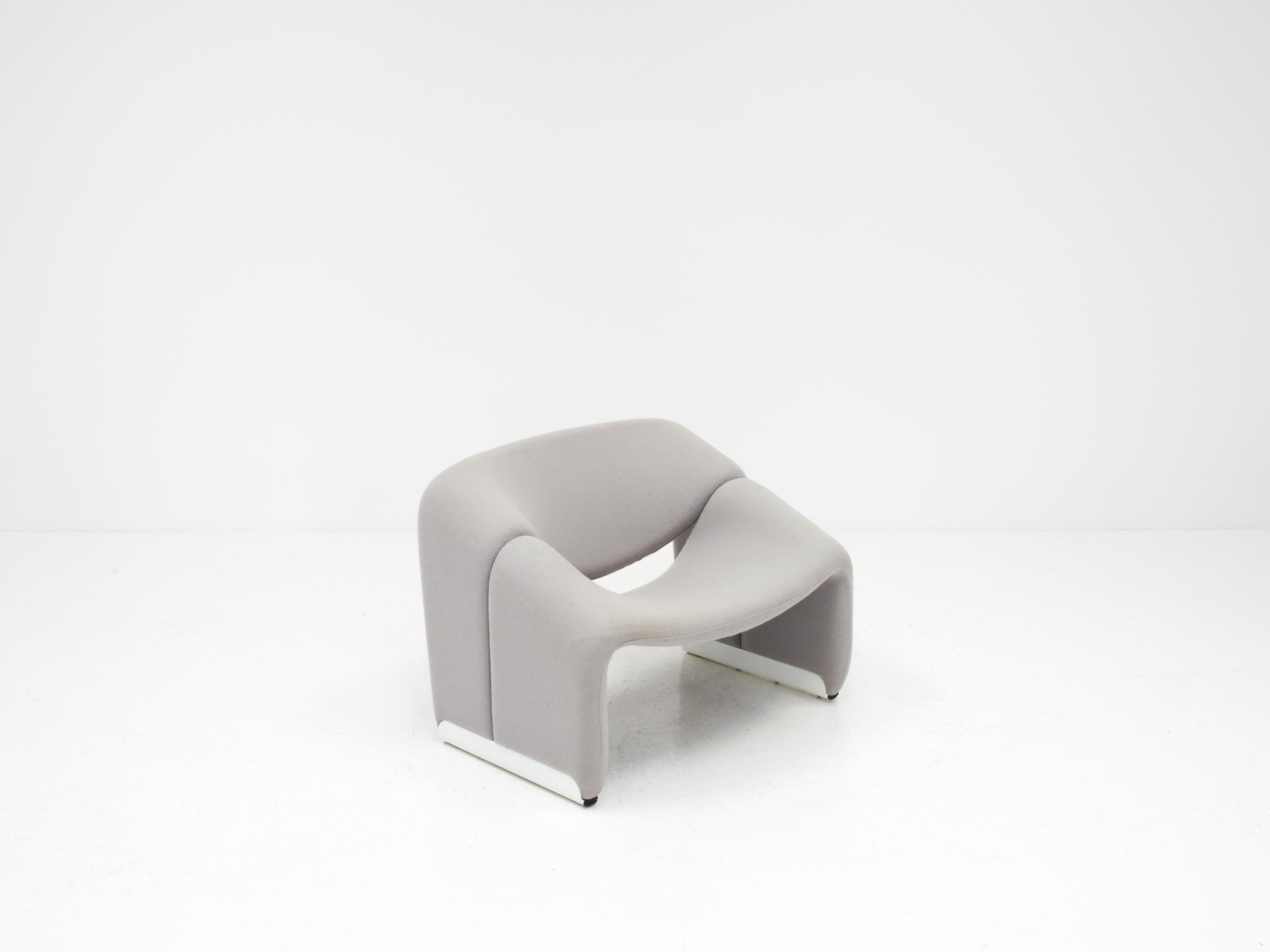 Dutch Pierre Paulin Model F598 Groovy Lounge Chair, Artifort, 1970s, Customizable