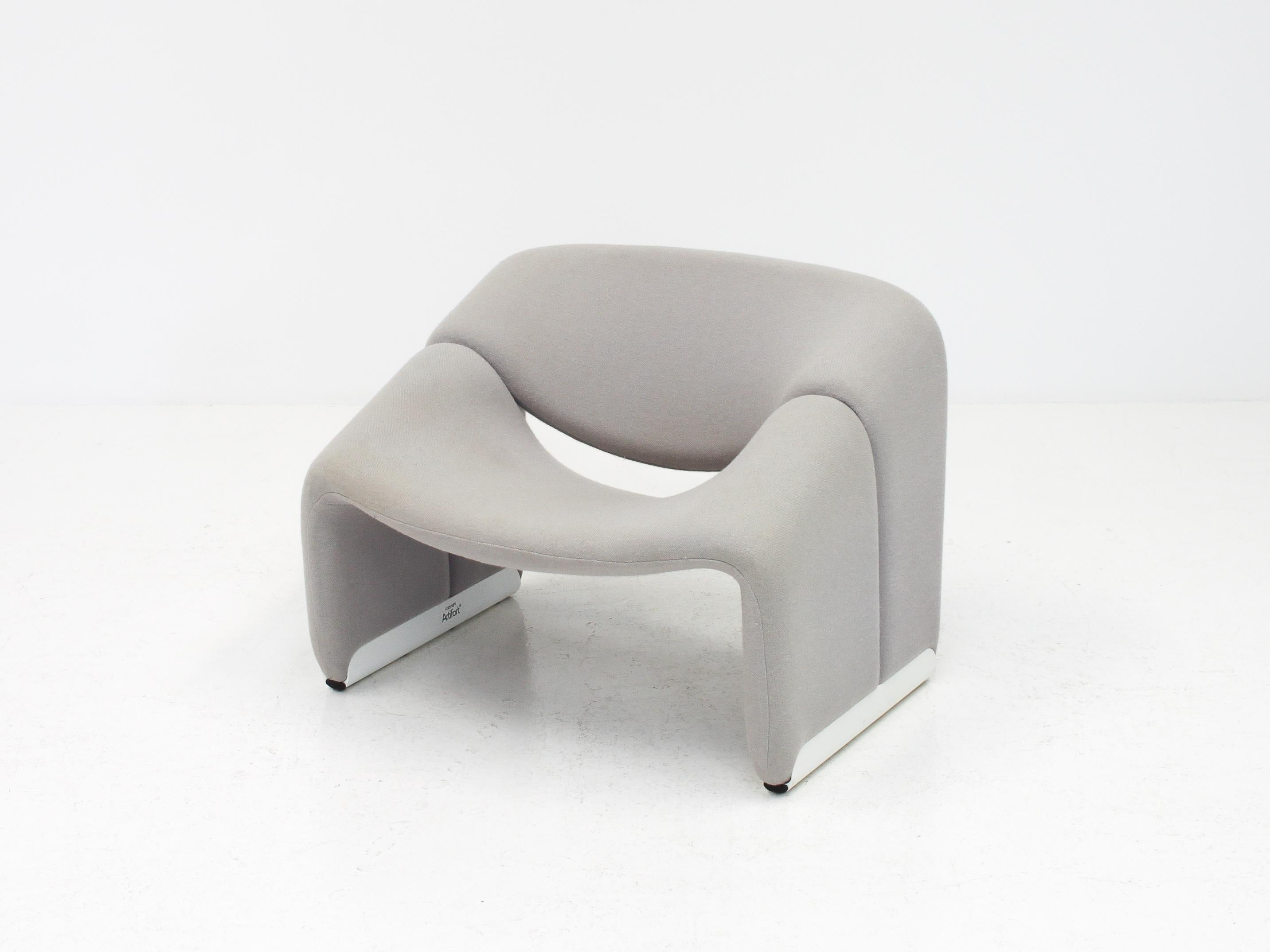 Metal Pierre Paulin Model F598 Groovy Lounge Chair, Artifort, 1970s, Customizable