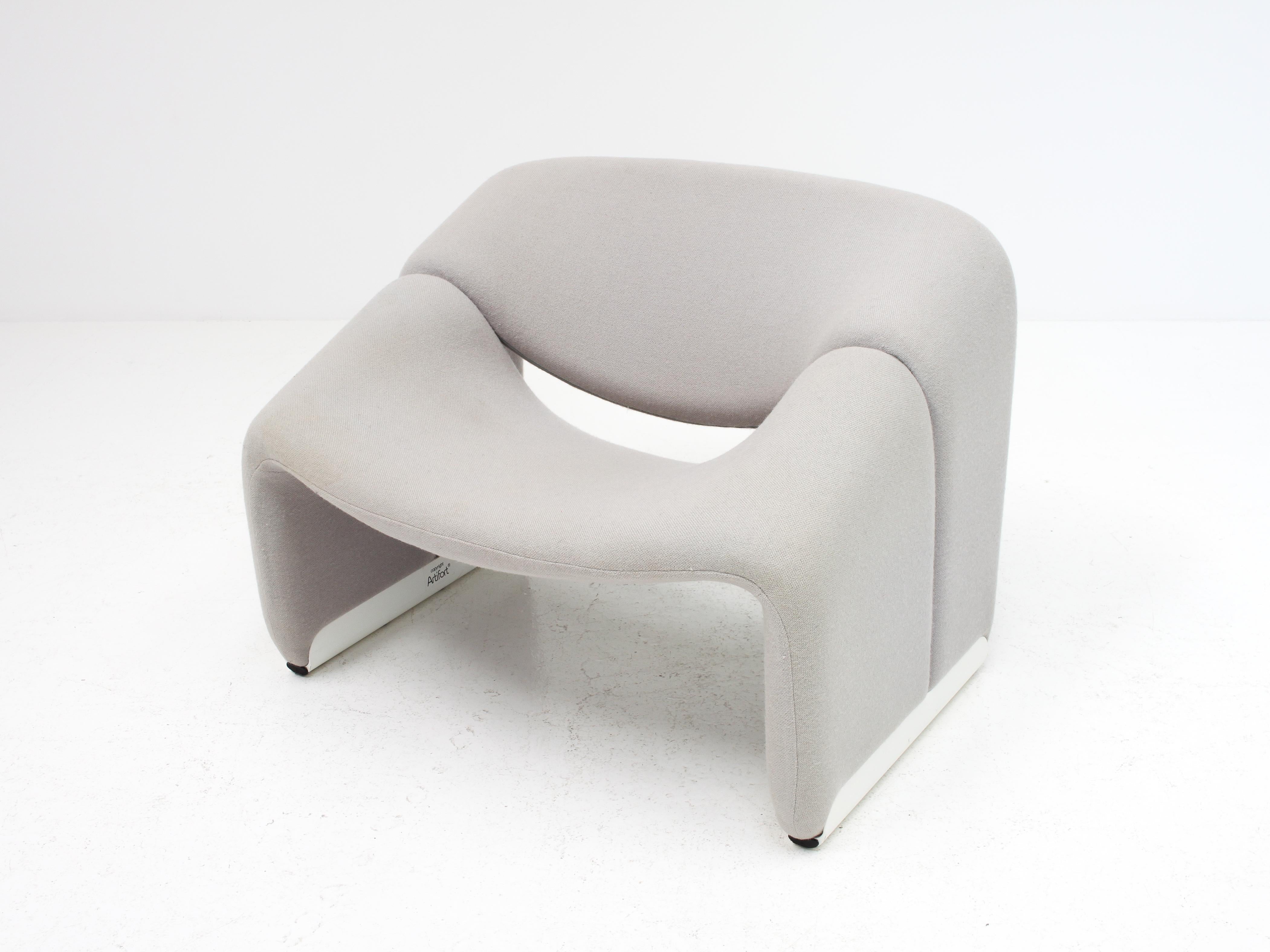 Pierre Paulin Model F598 Groovy Lounge Chair, Artifort, 1970s, Customizable 1